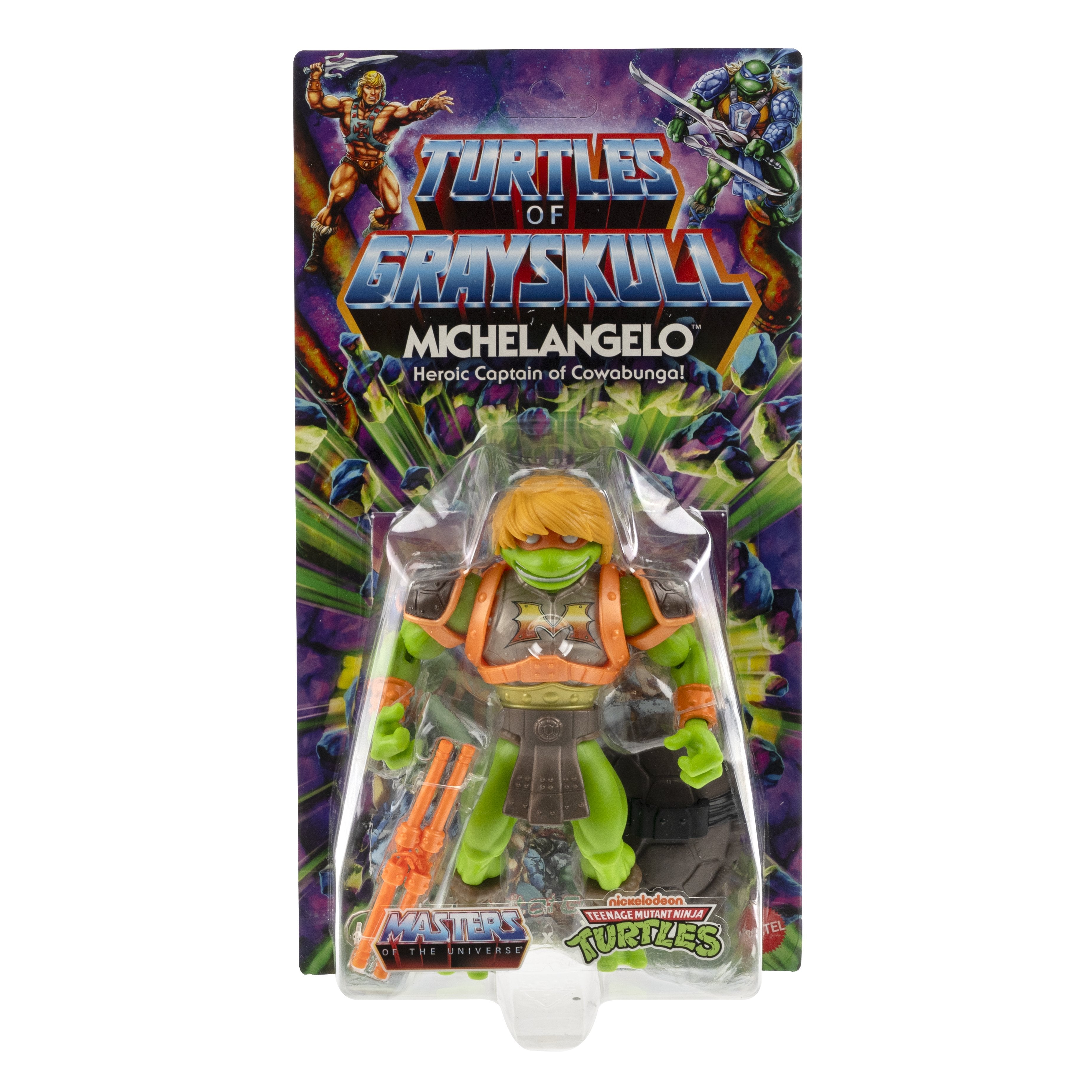 EAN 0194735190027 - Masters of the Universe Origins Turtles Grayskull Michelangelo imagen 7