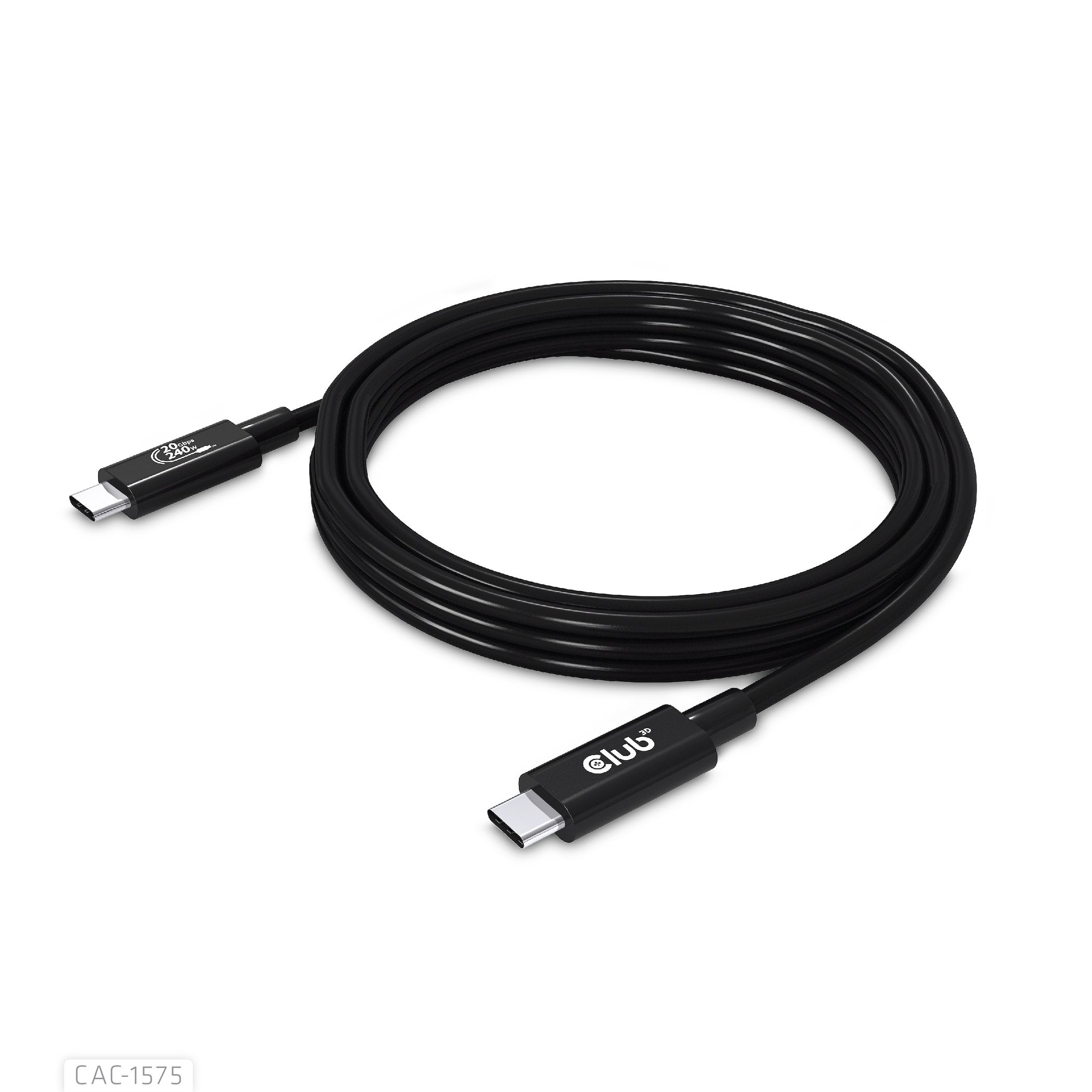 EAN 8719214472313 - CLUB3D CAC-1575 cable USB USB4 Gen 2x2 2 m USB C Negro imagen 4