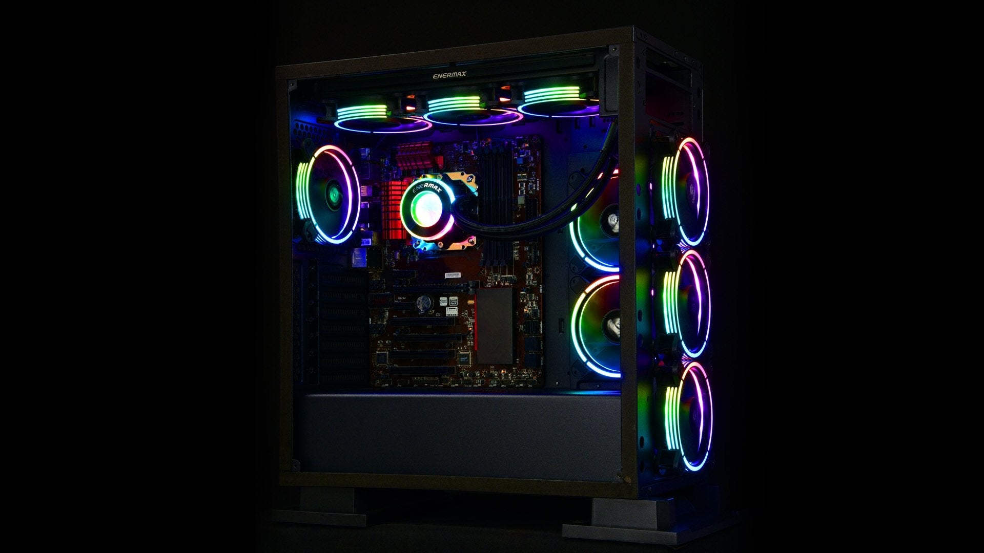 EAN 4713157723987 - Enermax T.B.RGB AD. Carcasa del ordenador Ventilador 12 cm Negro imagen 6