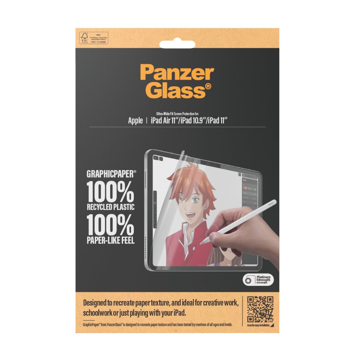 EAN 5711724028342 - PanzerGlass ® GraphicPaper® Screen Protector iPad Air 11'' (2024-2026) | iPad 11'' (2025-2026) | iPad 10. imagen 3