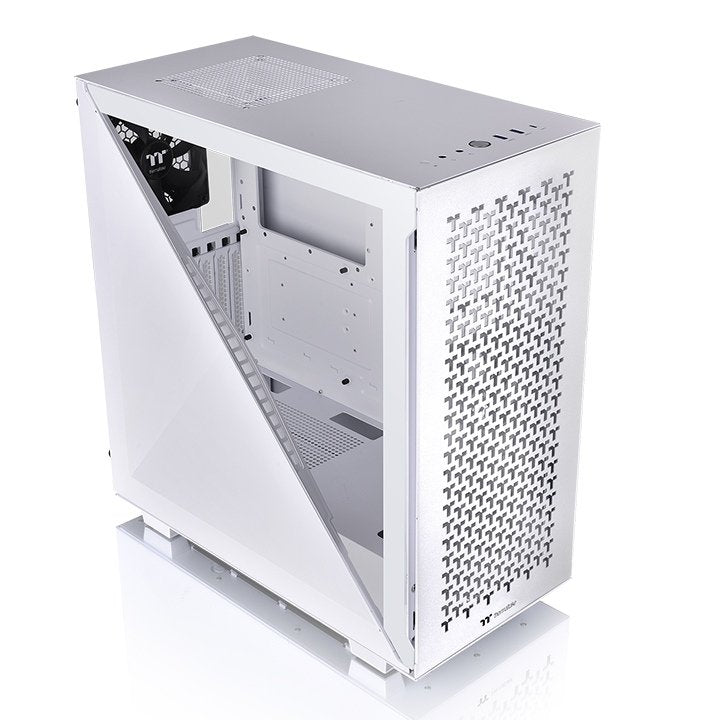Caja Pc Thermaltake Divider 300 Tg Air Snow Cristal Templado Usb 3.0 Ca-1s2-00m6wn-02