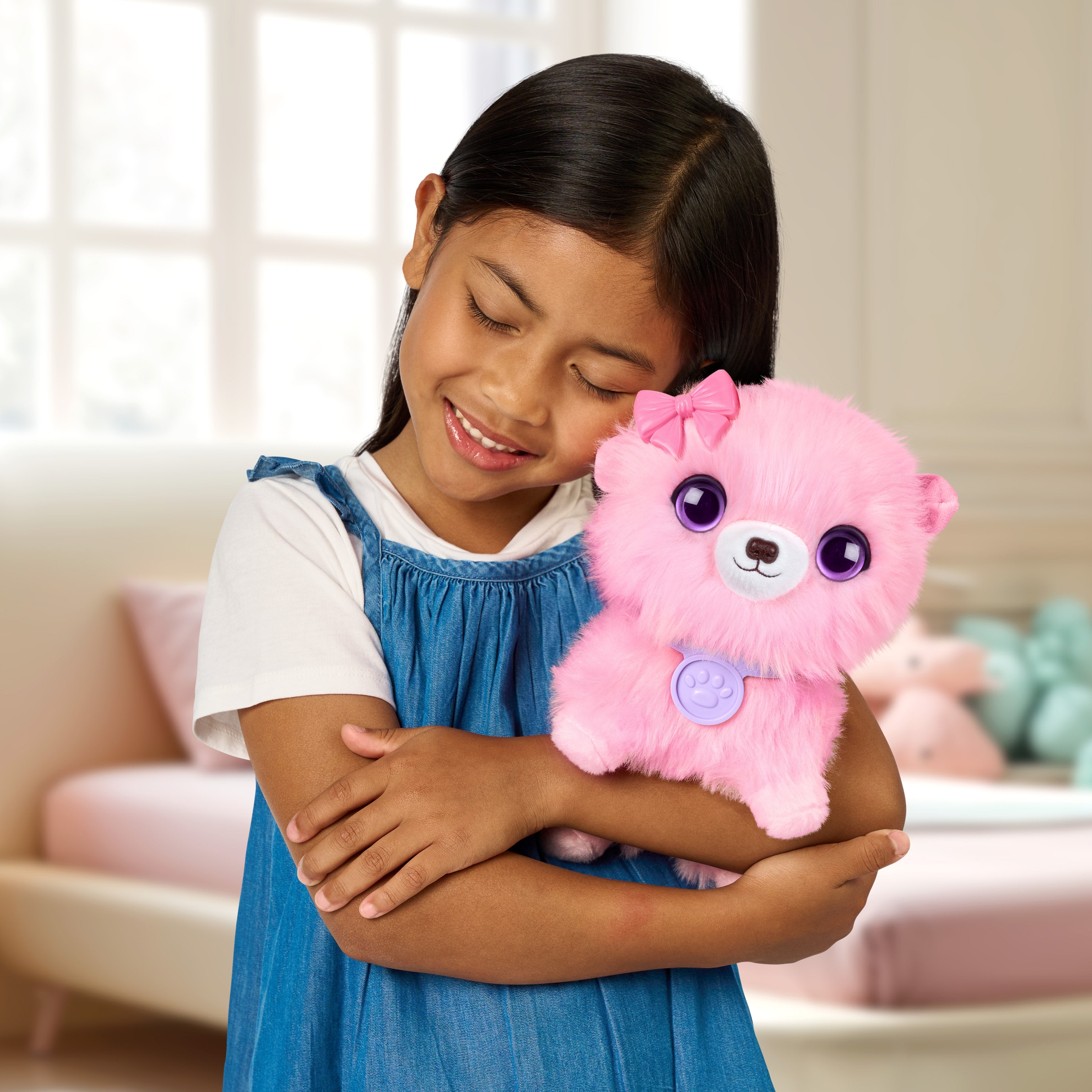 Moose Toys Ltd. Scruffaluvs - Pet Scruffs Einzelpack Rosa (Sortierter Artikel) 30326