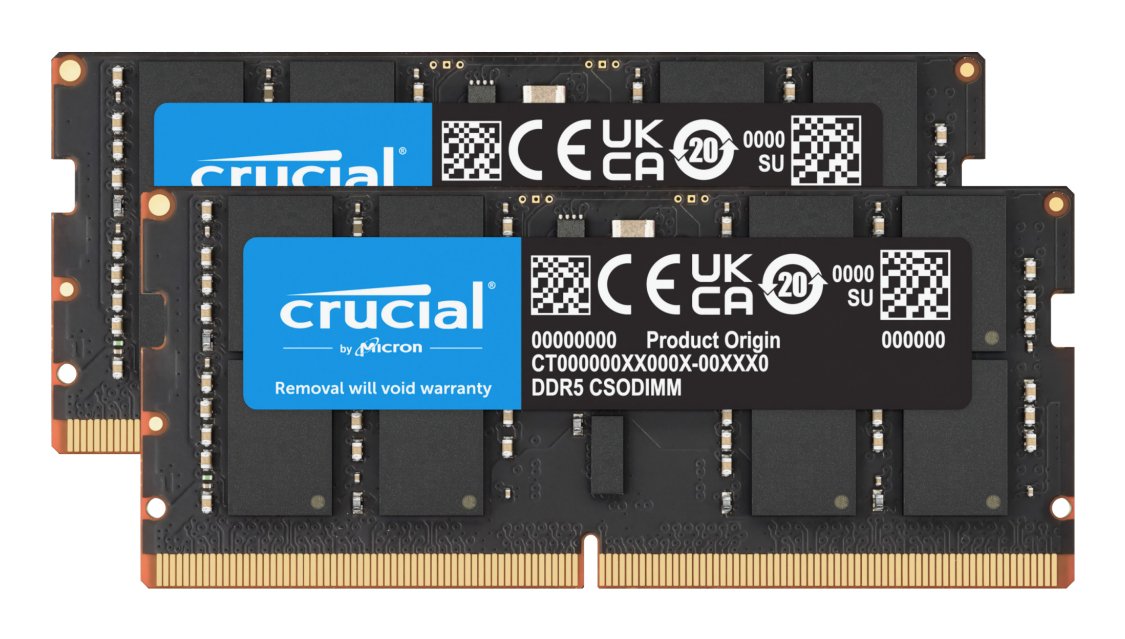 EAN 649528940643 - Crucial CT2K16G64C52CS5 módulo de memoria 32 GB 2 x 16 GB DDR5 6400 MT/s imagen 1