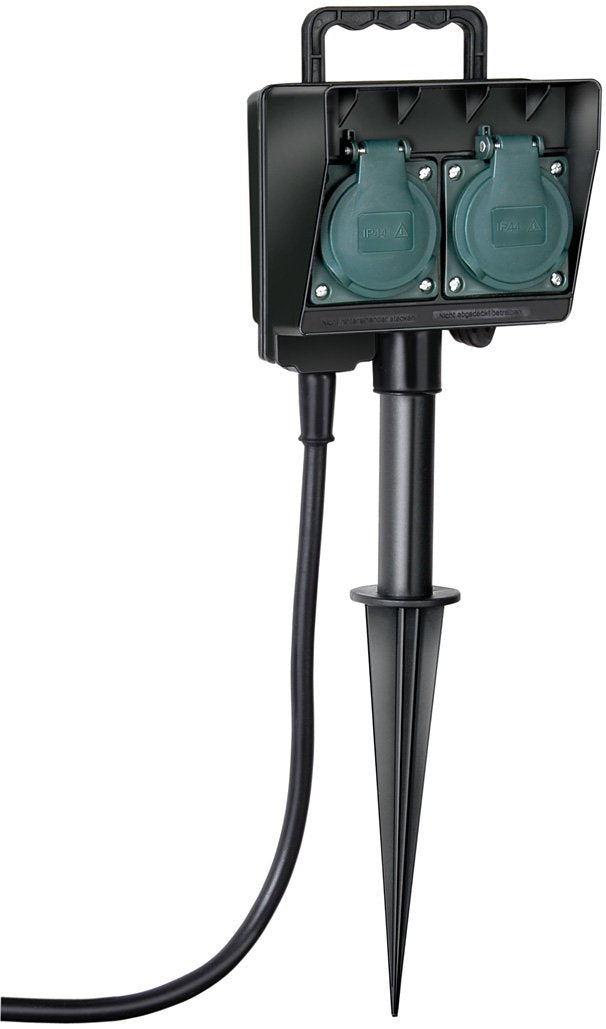 EAN 4007123609178 - Brennenstuhl 1154430 toma de corriente Negro imagen 1
