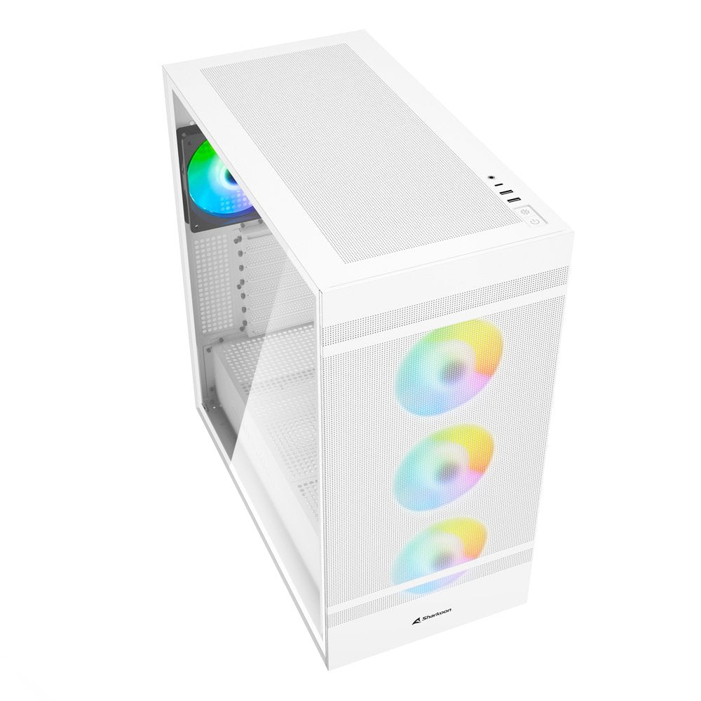 EAN 4044951038251 - Sharkoon REBEL C50 RGB ATX Full Tower Blanco imagen 3