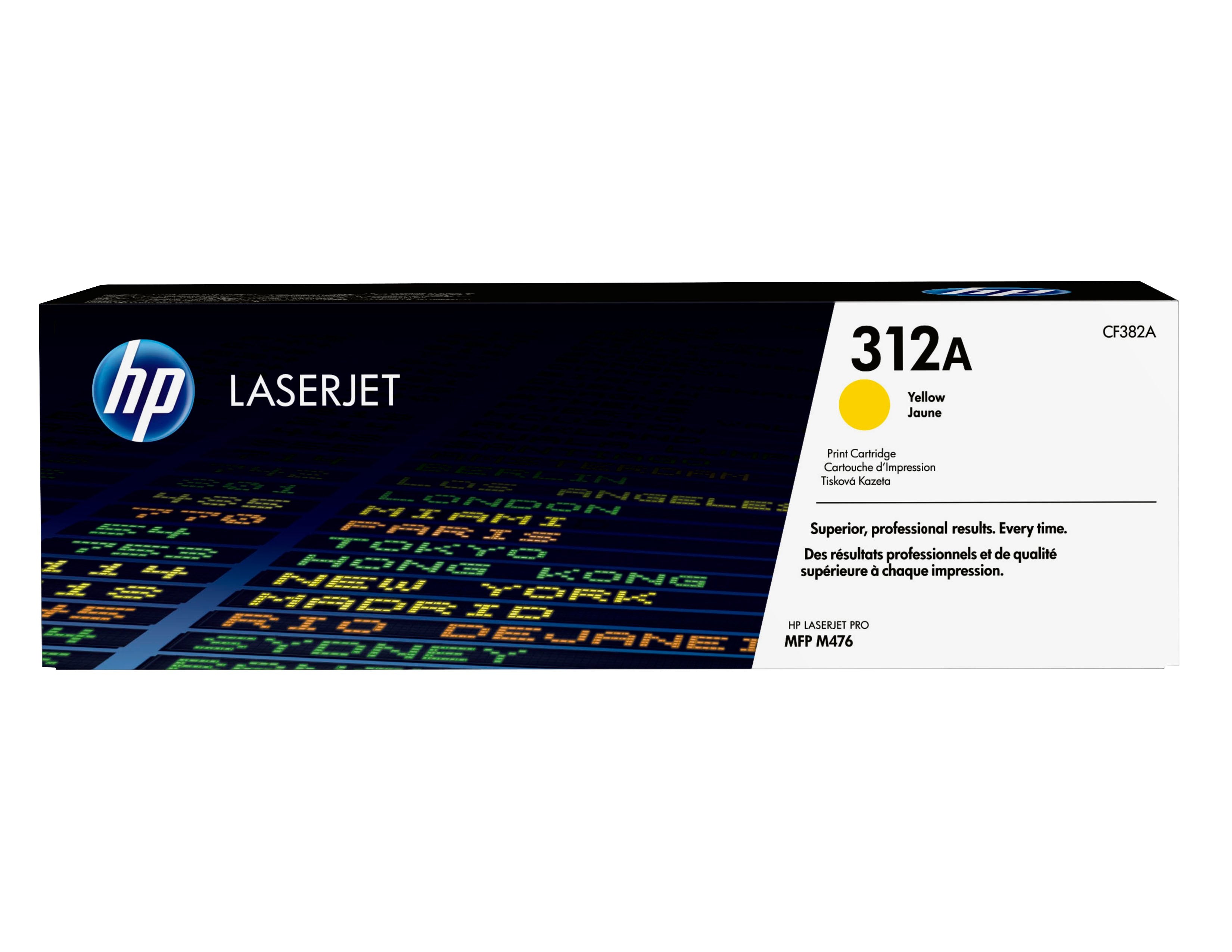 EAN 0887111367778 - HP 312A Yellow Original LaserJet Toner Cartridge cartucho de tóner imagen 1