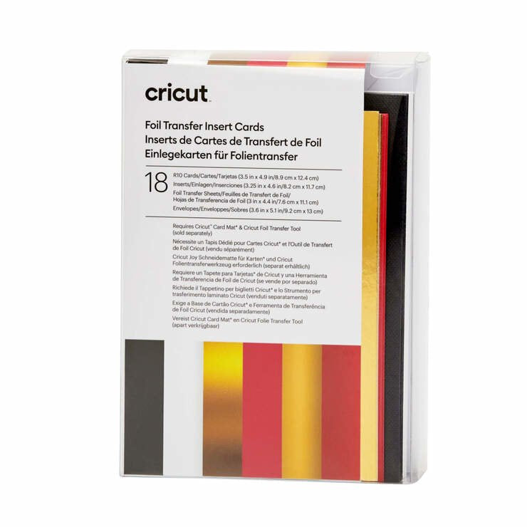 EAN 93573359545 - Cricut Joy Foil Transfer Insert 18 hojas imagen 1
