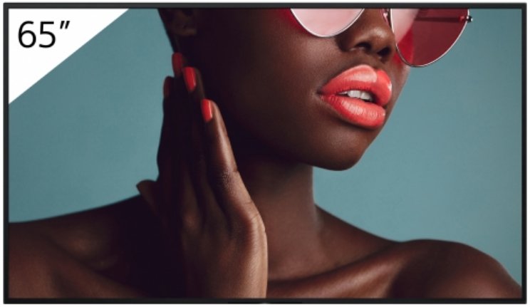 Sony Bravia Professional Displays Fw-65bz40l 65" Clase Diagonal Bz40l Series Pantalla Lcd Con Retroiluminación Led Señalización Digital Android Tv 4k Uhd (2160p) 3840 X 2160 Hdr Direct Led Con Teos Manage