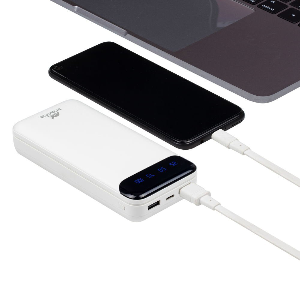 Powerbank Rivacase Va2280 20000mah Usb Tipo A Usb Tipo C