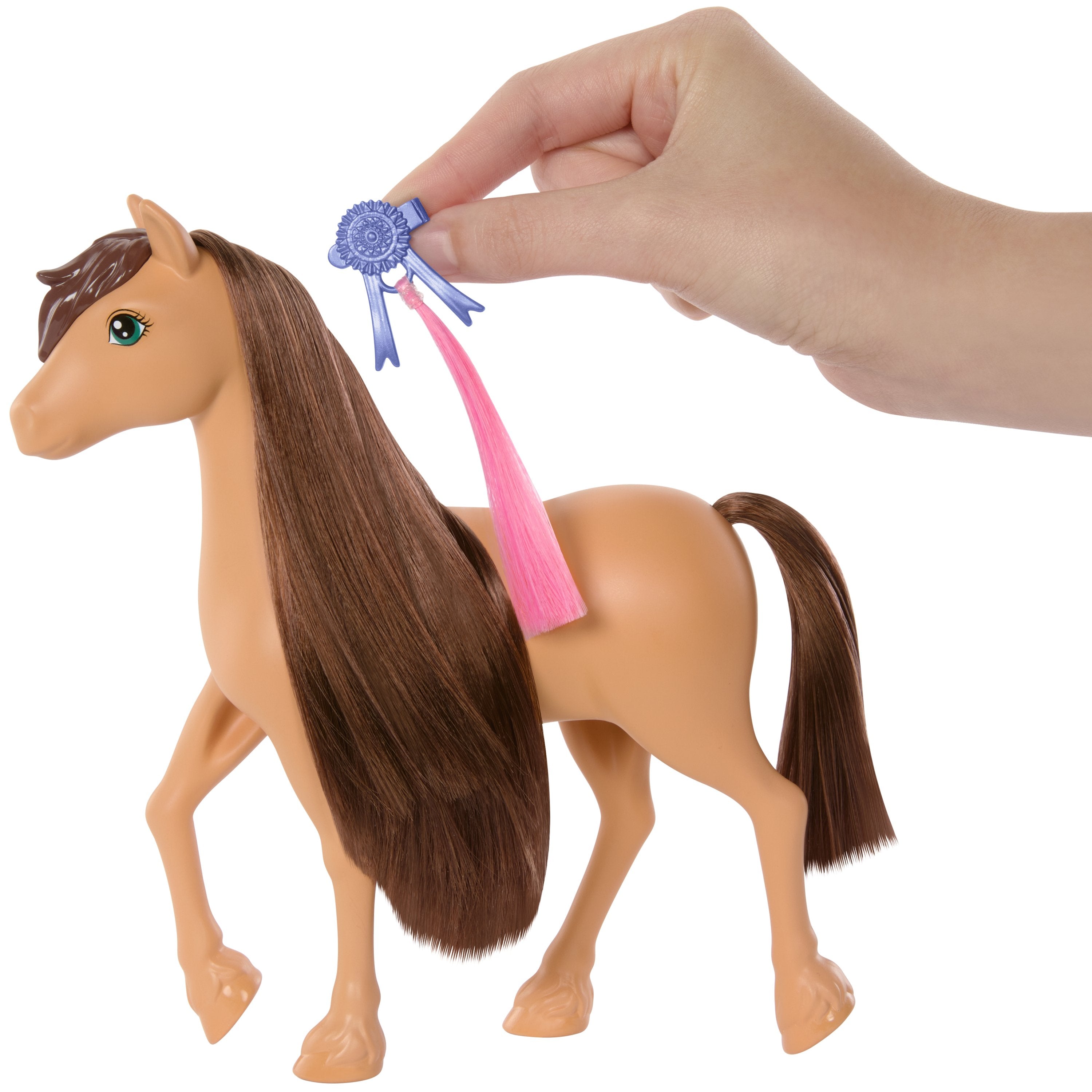 Konik Barbie Pepper Z Brazowymi Wlosami Do Stylizacji