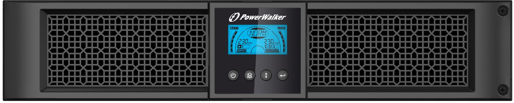 EAN 4260074974171 - PowerWalker VI 3000RT LCD sistema de alimentación ininterrumpida (UPS) 3 kVA 2700 W 9 salidas AC imagen 2