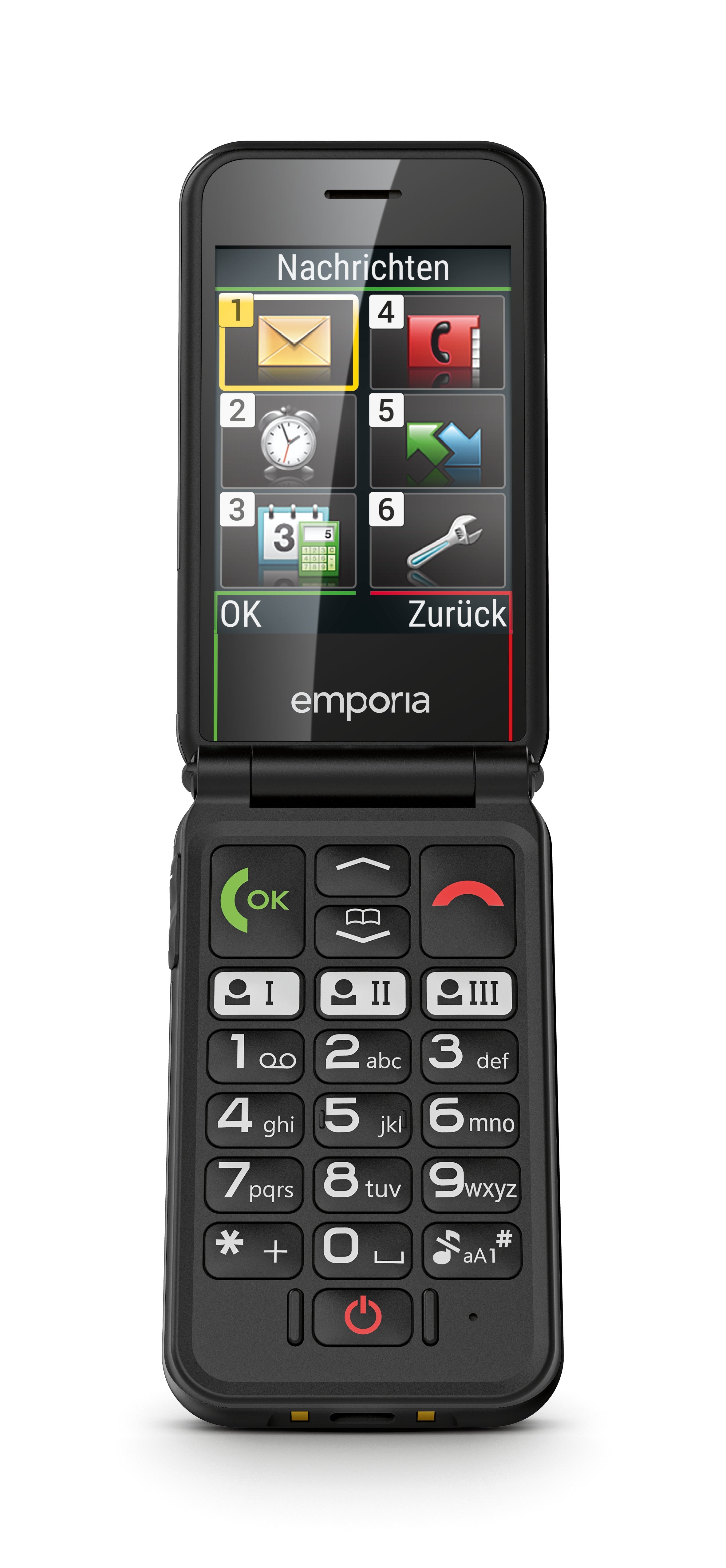 EAN 9005613168872 - Emporia SIMPLICITYglam 7,11 cm (2.8") 106 g Blanco Teléfono para personas mayores imagen 5