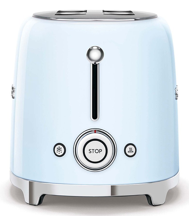 EAN 8017709190958 - Smeg TSF02PBEU tostadora 6 4 rebanada(s) 1500 W Azul imagen 4