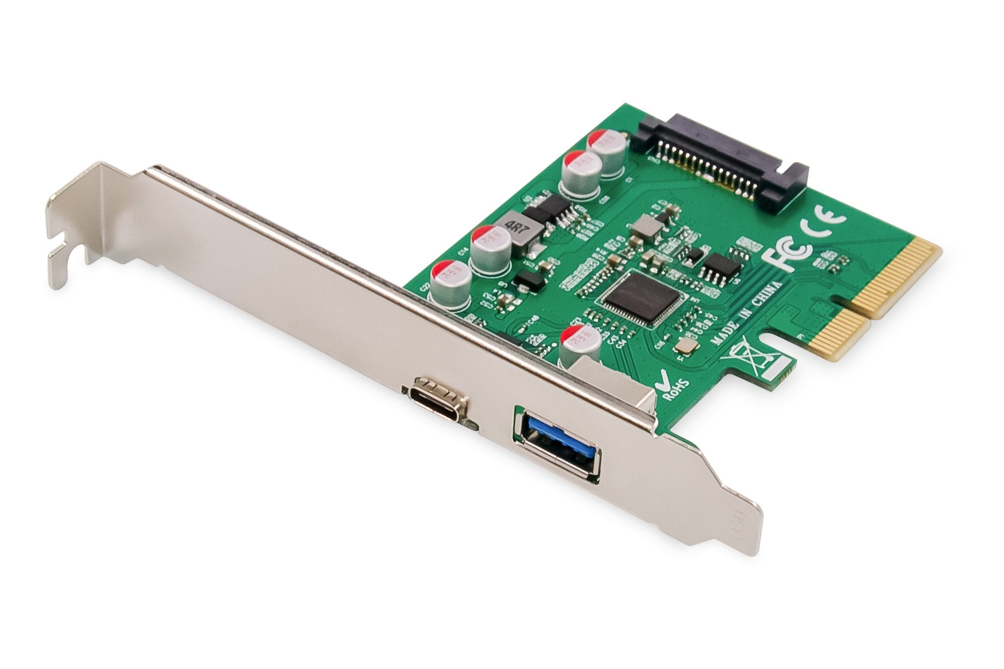 Digitus Ds-30225 Tarjeta Pcie Usb 3.2 Gen 2 (3.1 Gen 2) Interno 10gb/S