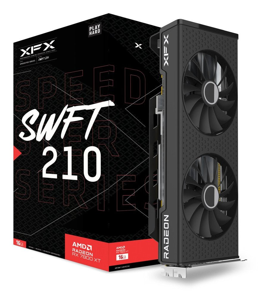 EAN 0840191501944 - XFX RX-78TSWFTFP tarjeta gráfica AMD Radeon RX 7800 XT 16 GB GDDR6 imagen 7