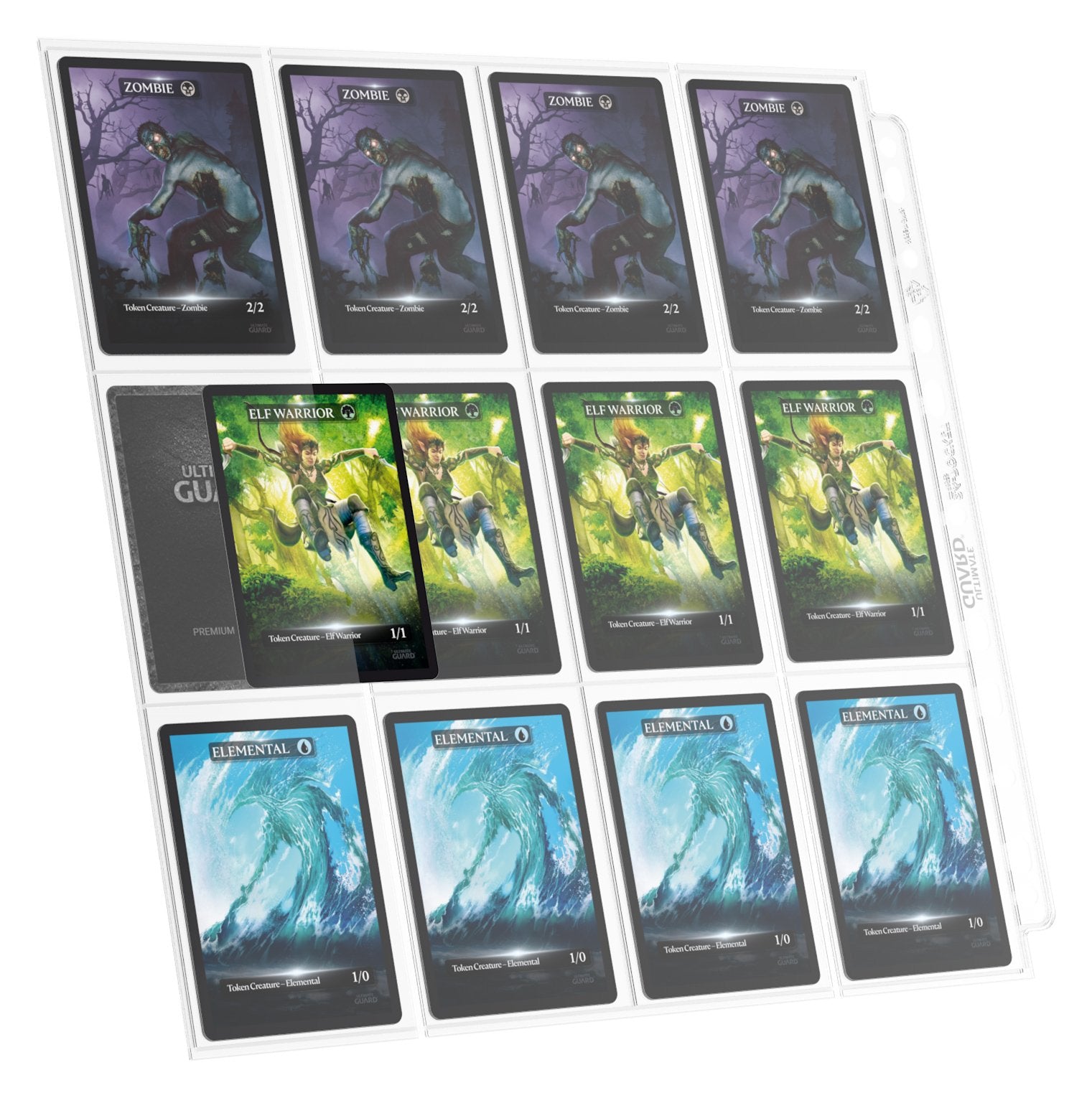 Carpeta Transparente Ultimate Guard De 24 Bolsillos Y Cuatro Filas De Páginas Carga Lateral (10)