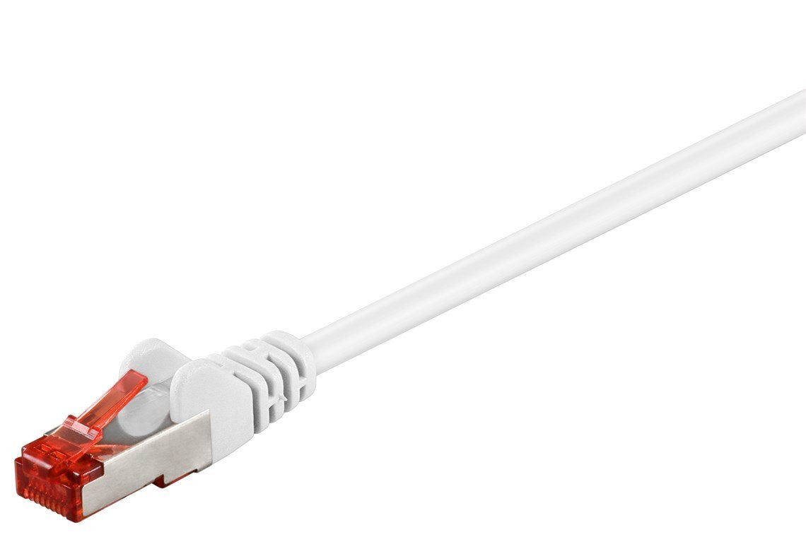 Cat 6 Patch Cable S/Ftp (Pimf), White, 7.5 M - Cca