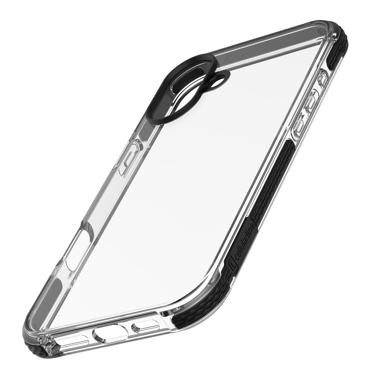 Cellularline Strong Guard Case Iphone 16 Plus Clear
