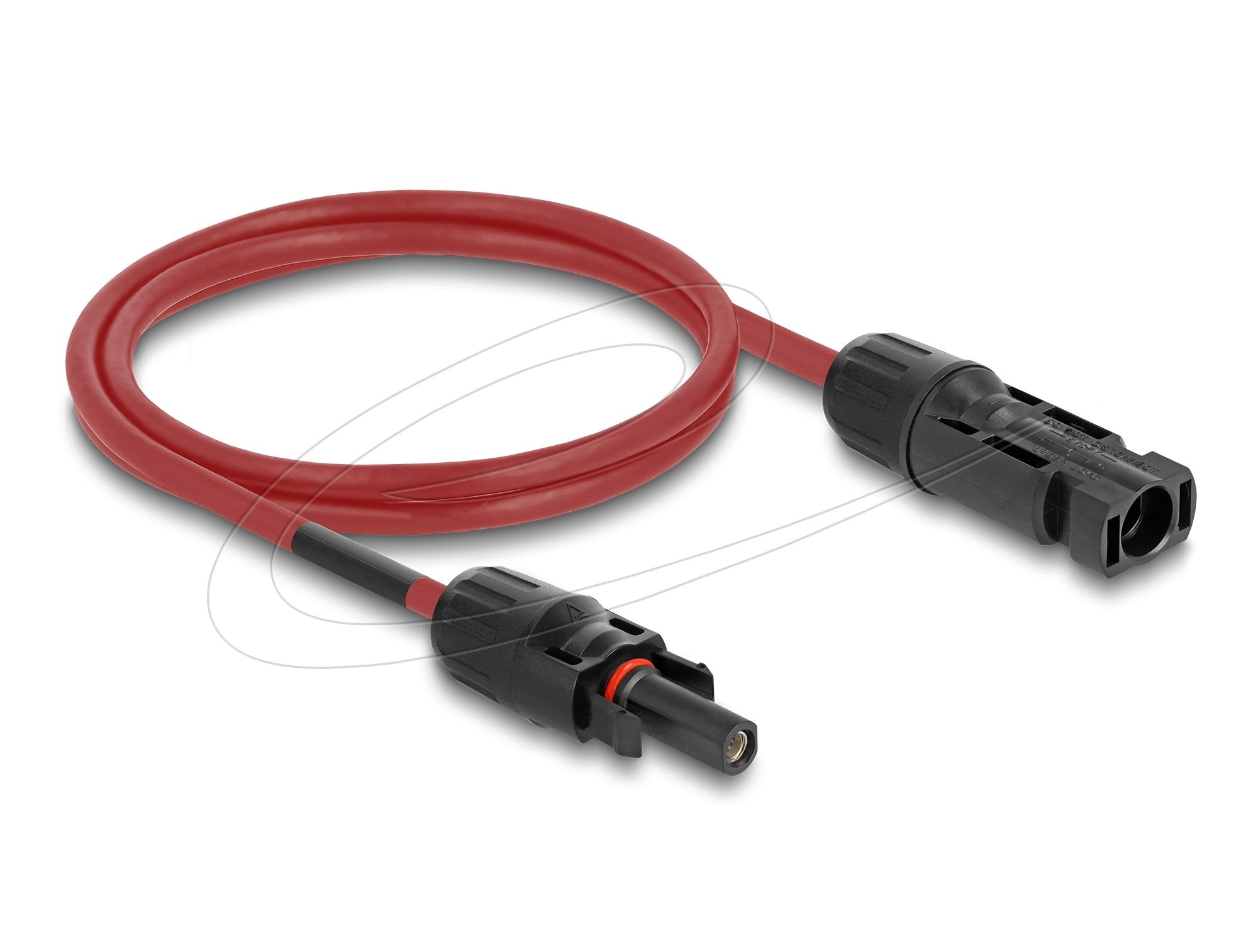 Delock Dl4 Solar Cable 6 Mm² Macho A Hembra 1 M Rojo
