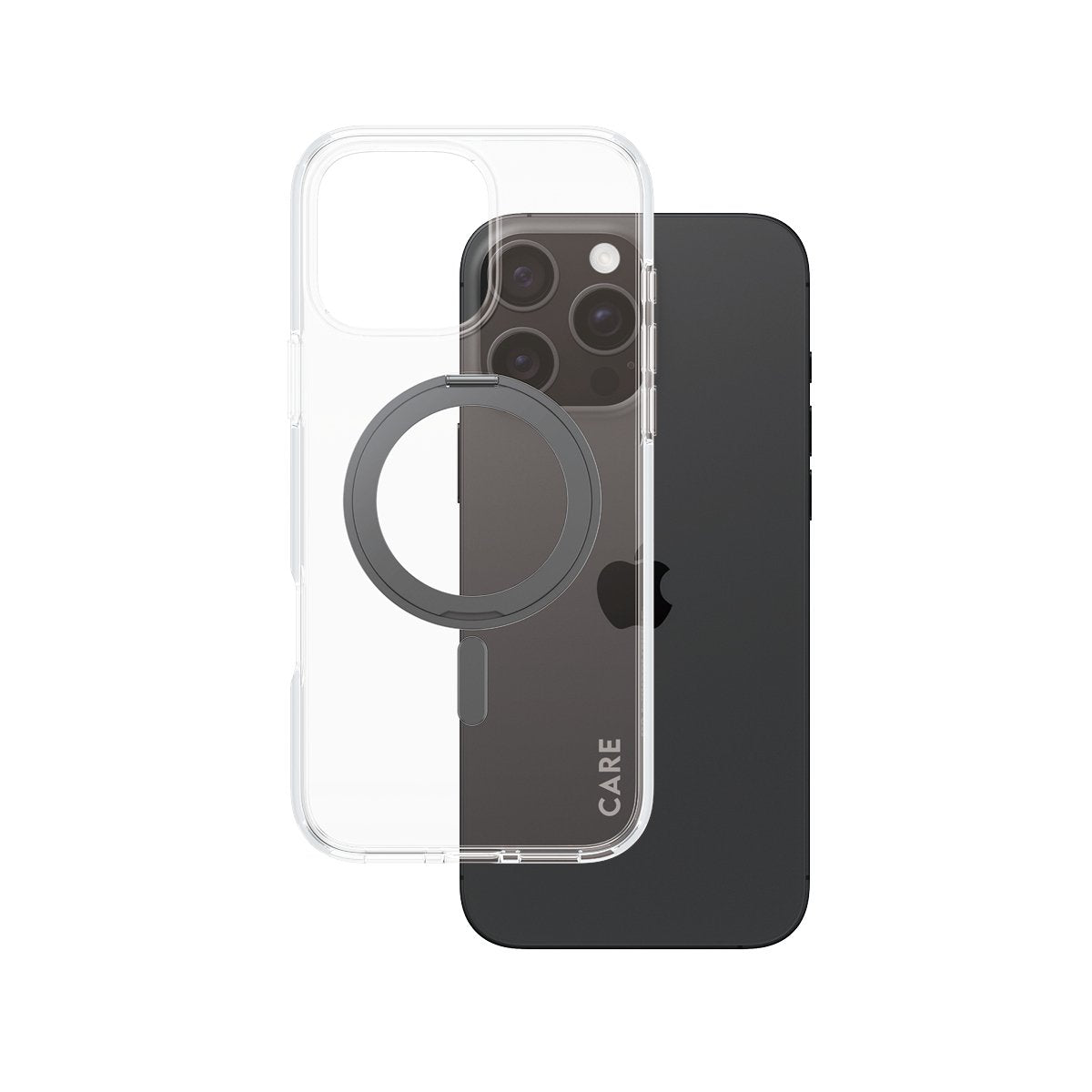 Panzerglass Care Feature Kickstand Iphone 16 Pro Max Schwa