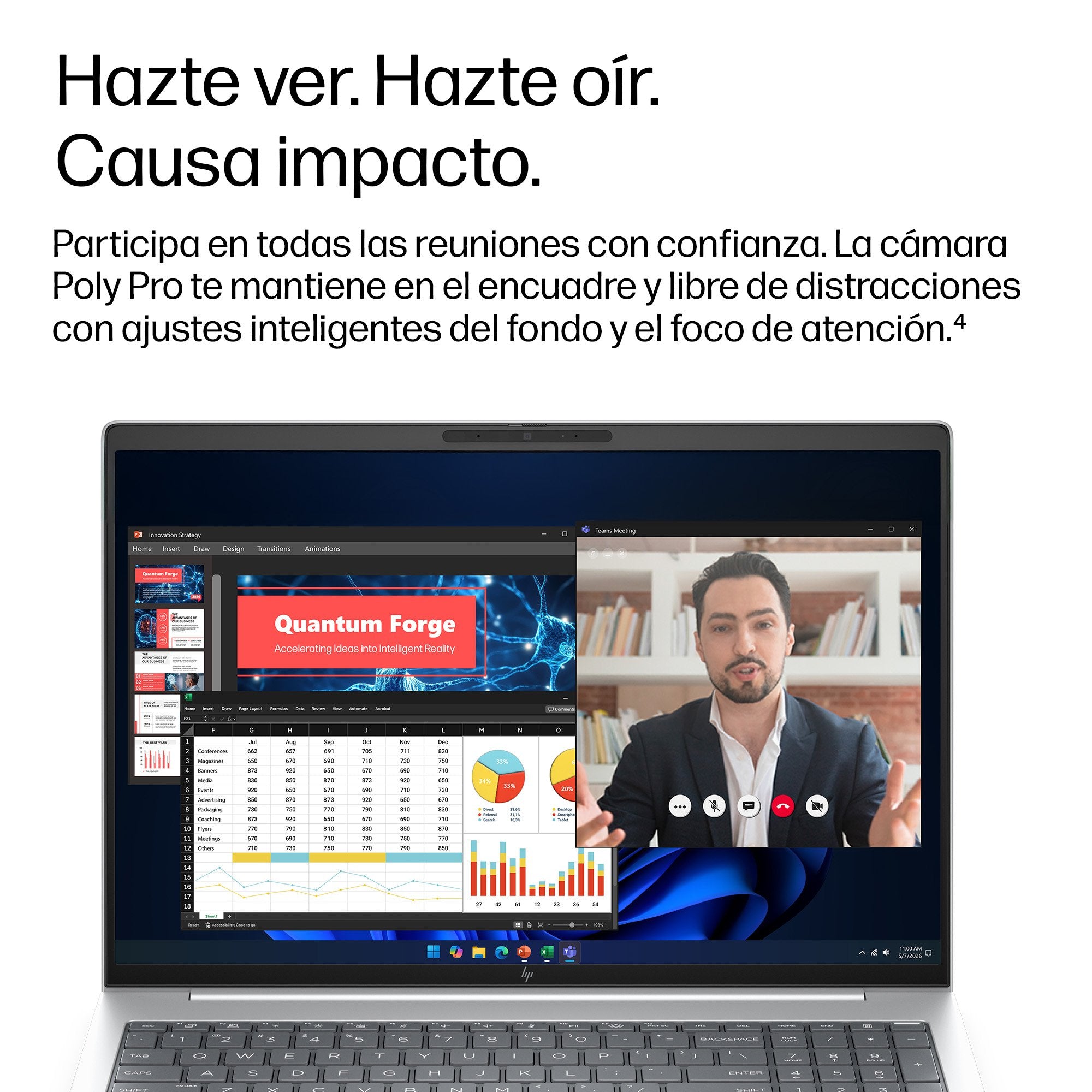 EAN 0826581033042 - HP EliteBook 8 G2i 16 inch Notebook Next Gen AI PC Wolf Pro Security Edition Copilot+ PC Intel Core Ultra imagen 10