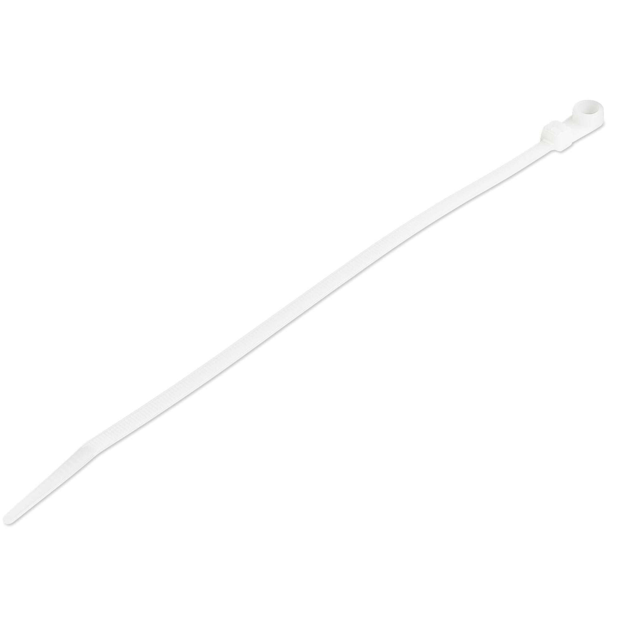 EAN 0065030890557 - StarTech.com CBMZTS10N8 presilla Brida reutilizable Blanco 100 pieza(s) imagen 1