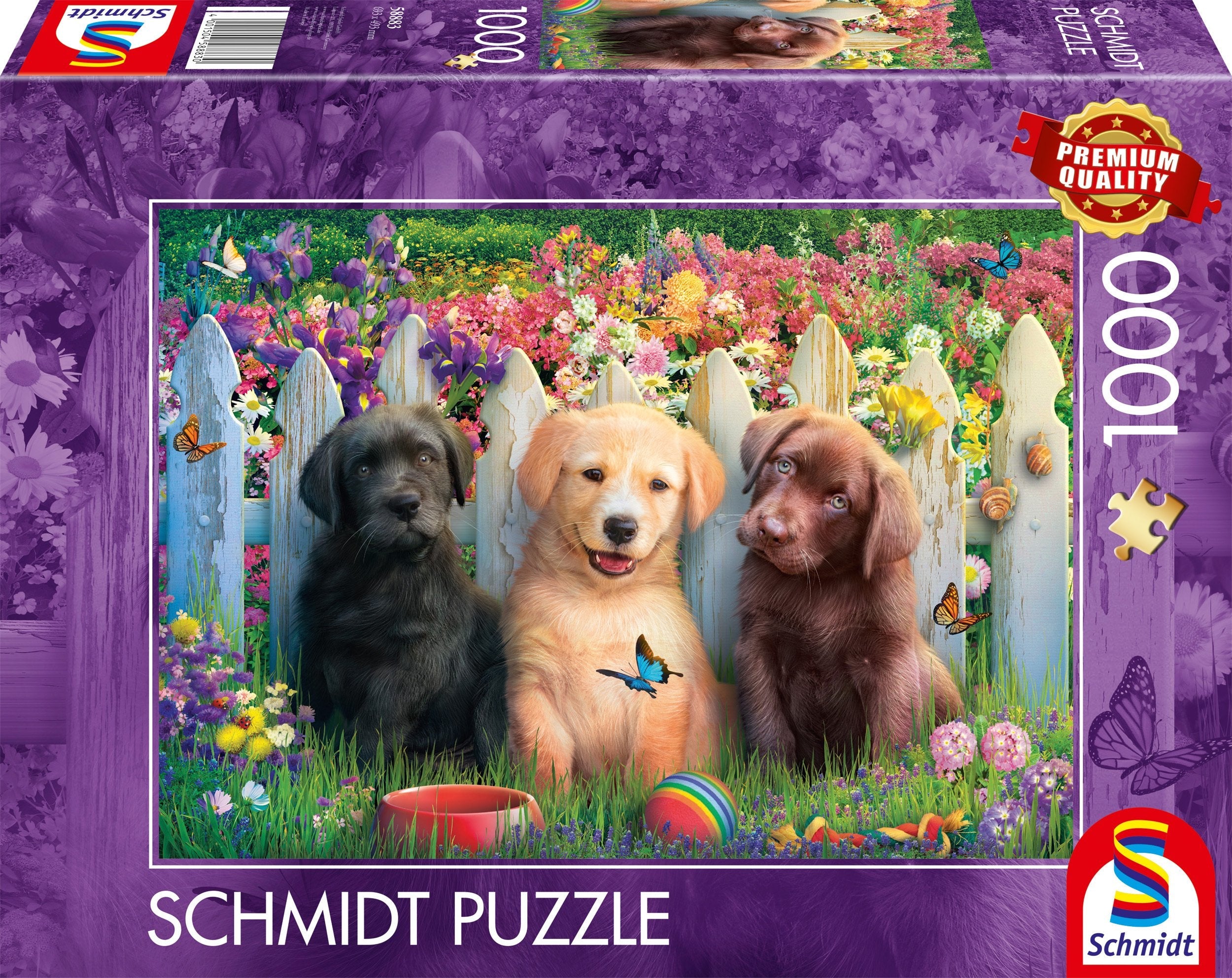 Schmidt Spiele Süsse Welpenszene (1000 Teile) 58883