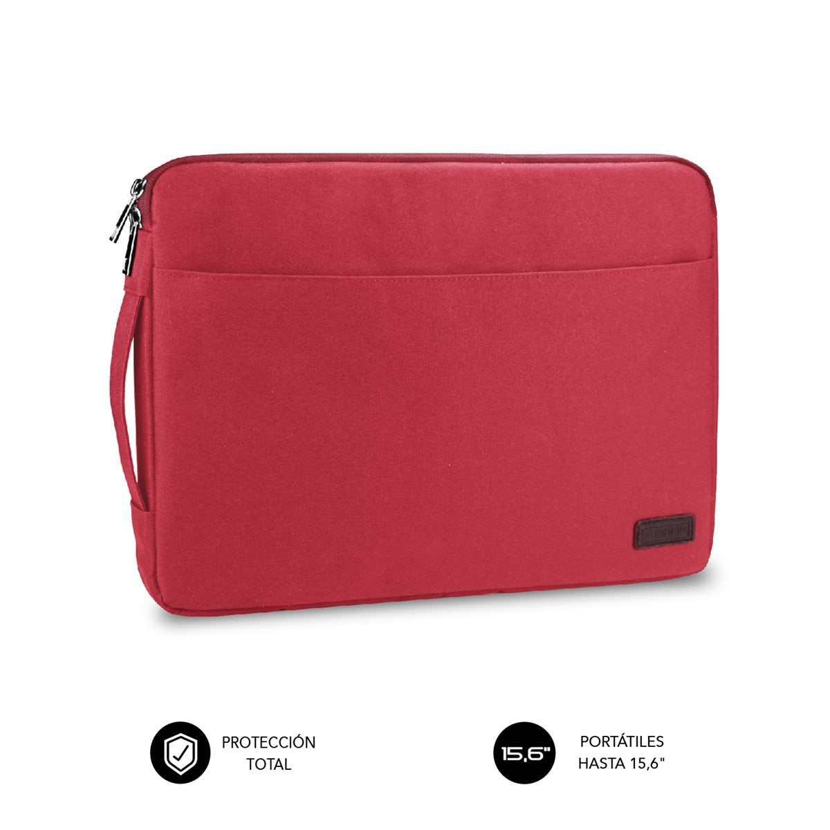 EAN 8436586741518 - SUBBLIM SUB-LS-0PS0103 maletines para portátil 39,6 cm (15.6") Rojo imagen 1