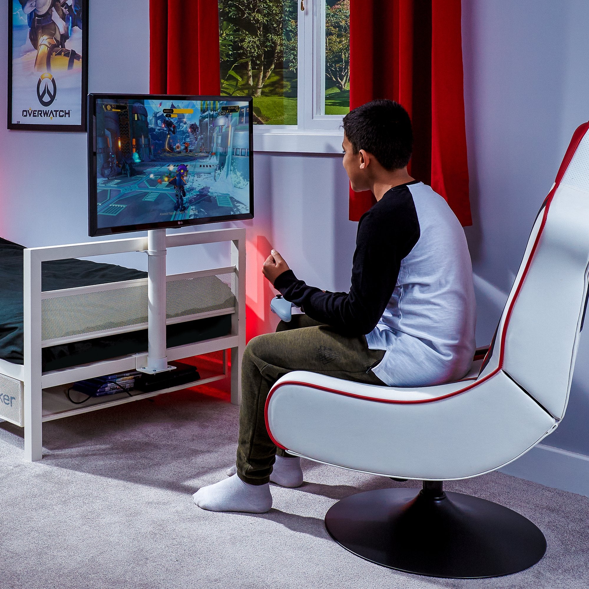 EAN 0094338201239 - X Rocker 2020123 cama Cama para jugar a videojuegos Individual estándar Rectangular imagen 4