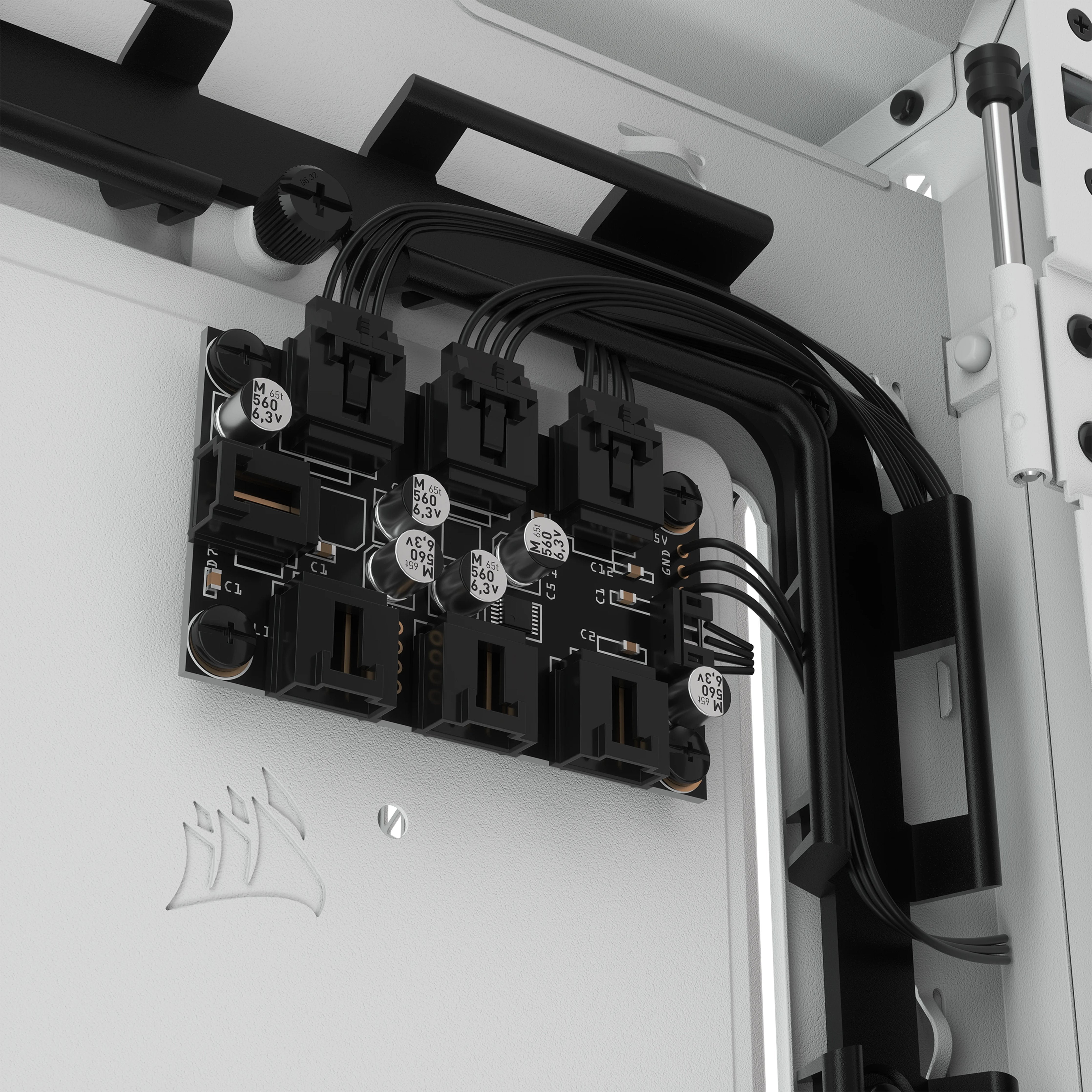 EAN 0840006627531 - Corsair iCUE 5000X RGB Midi Tower Blanco imagen 15