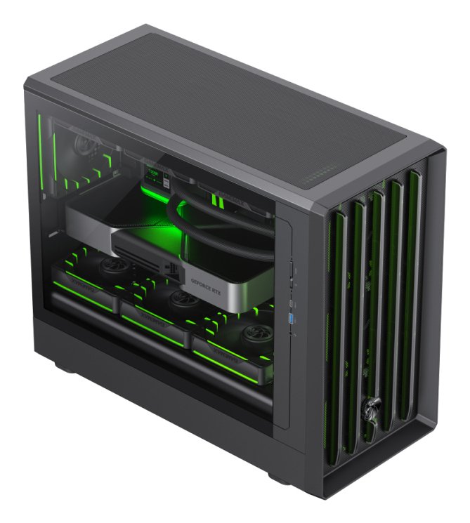 Caja Pc Gamemax Case Claw 360 Bk M-Atx