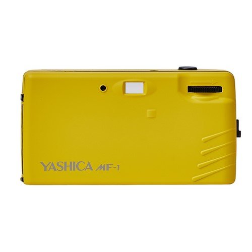 Yashica Mf-1 Snapshot Art Camera Amarillo Cámara Compacta Analógica
