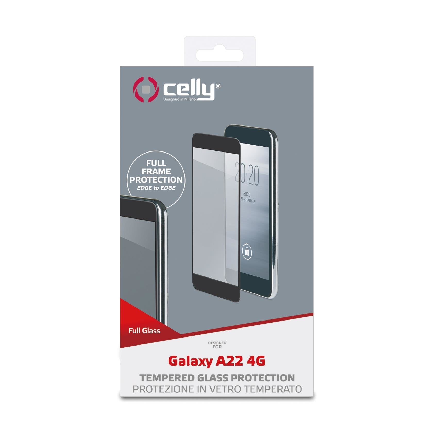 EAN 8021735189442 - Celly FULLGLASS969BK protector de pantalla o trasero para teléfono móvil Samsung 1 pieza(s) imagen 3