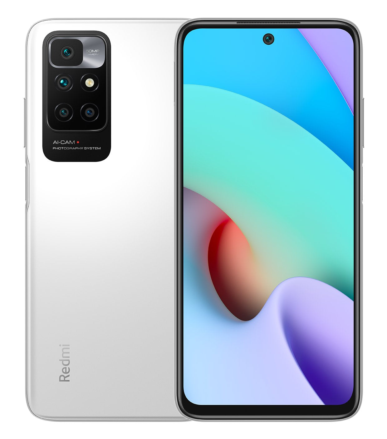 EAN 6934177752087 - Xiaomi Redmi 10 16,5 cm (6.5") SIM doble Android 11 4G USB Tipo C 4 GB 128 GB 5000 mAh Blanco imagen 2