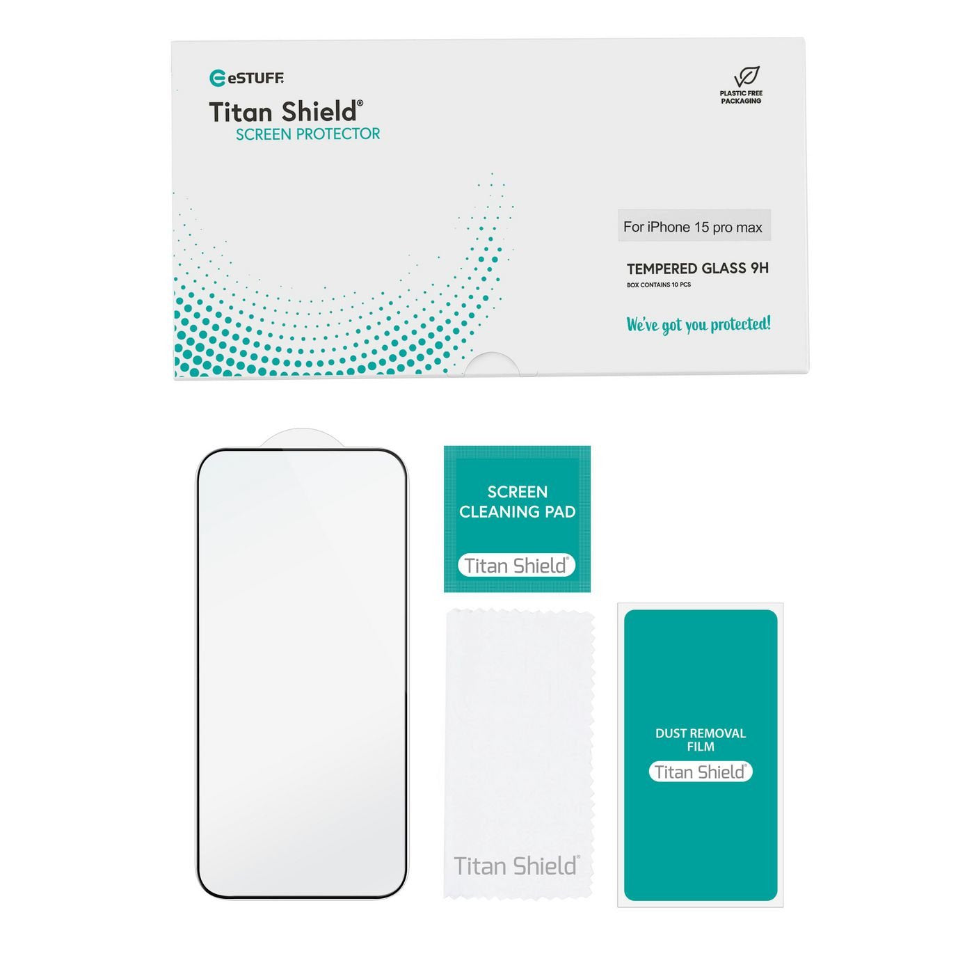 EAN 5715063074763 - eSTUFF ES501416-10BULK protector de pantalla o trasero para teléfono móvil Apple 1 pieza(s) imagen 3