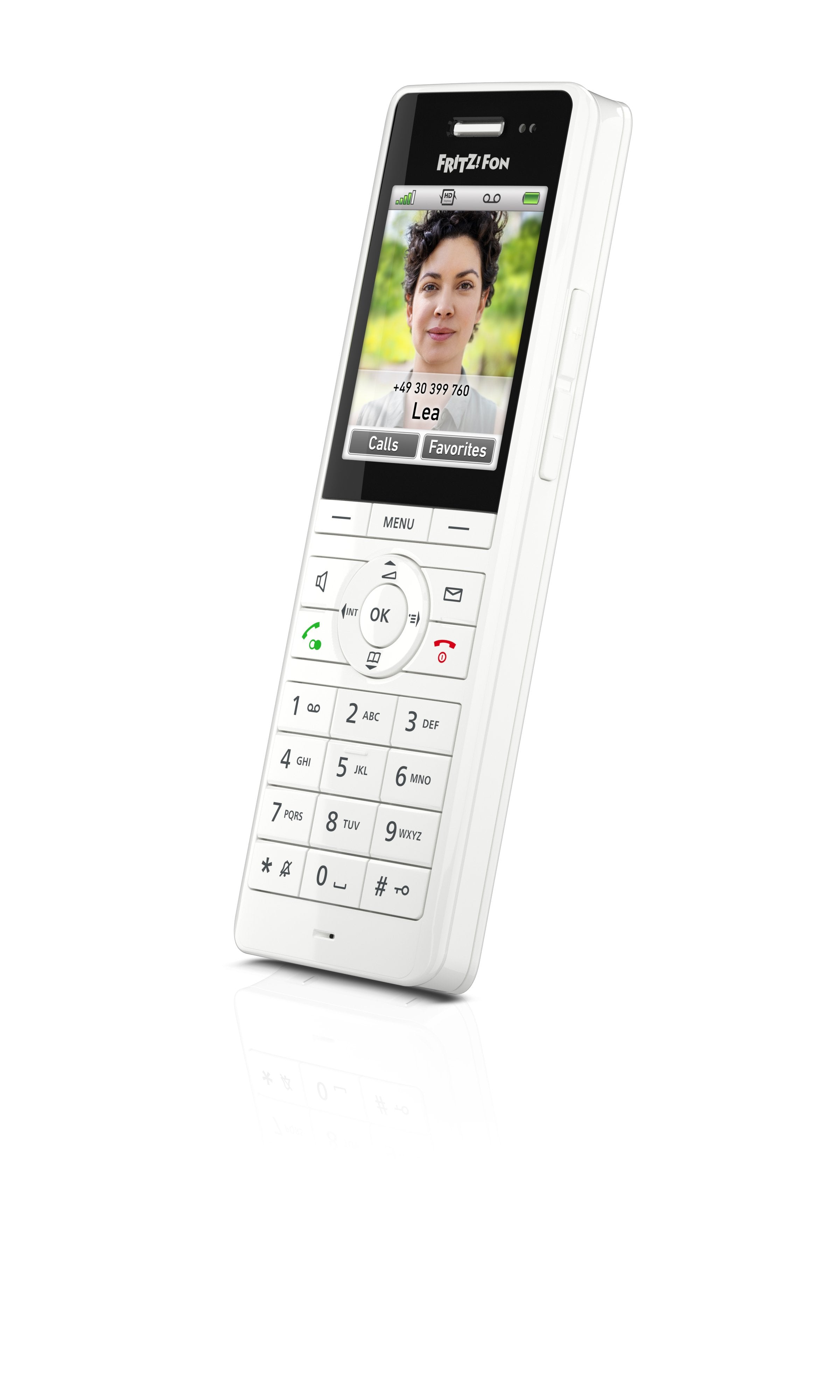 EAN 4023125030109 - Fon FRITZ! X6 Teléfono DECT Identificador de llamadas Blanco imagen 3