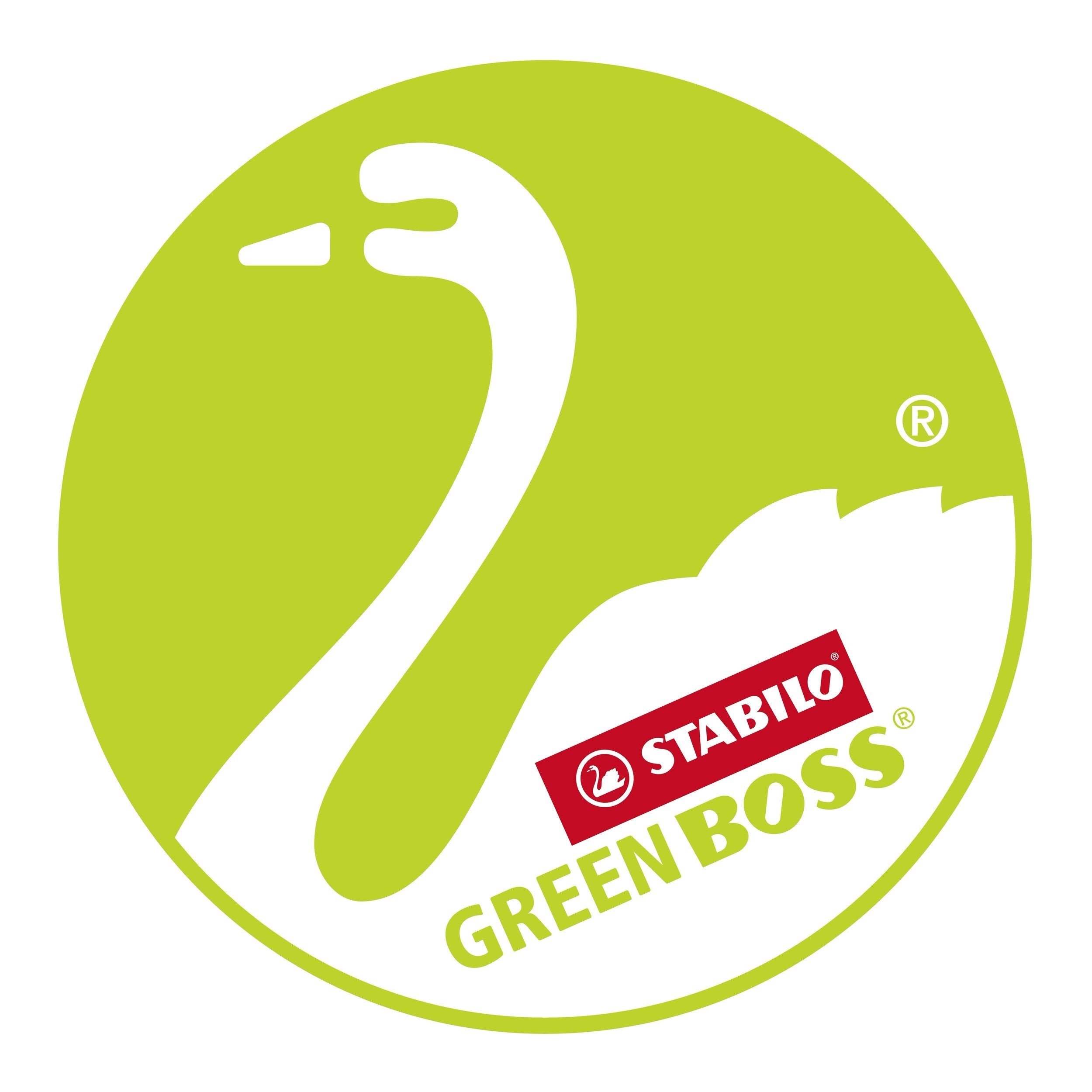 Stabilo Green Boss Marcador 4 Pieza(S) Punta De Cincel Verde, Naranja, Rosa, Amarillo