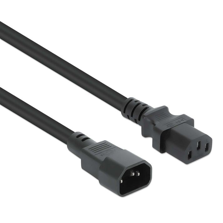 Manhattan Cable De Alimentacion C13 A C14 5m Negrom Negro