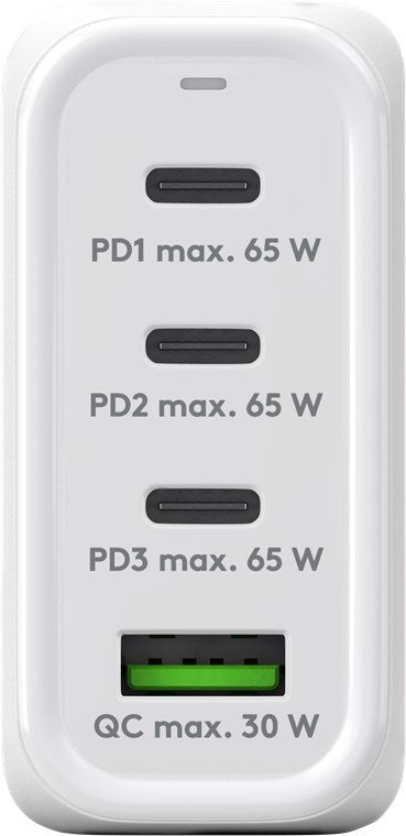 EAN 4040849648229 - Goobay 64822 cargador de dispositivo móvil Auriculares, Portátil, Smartphone, Tableta Blanco Corriente al imagen 4