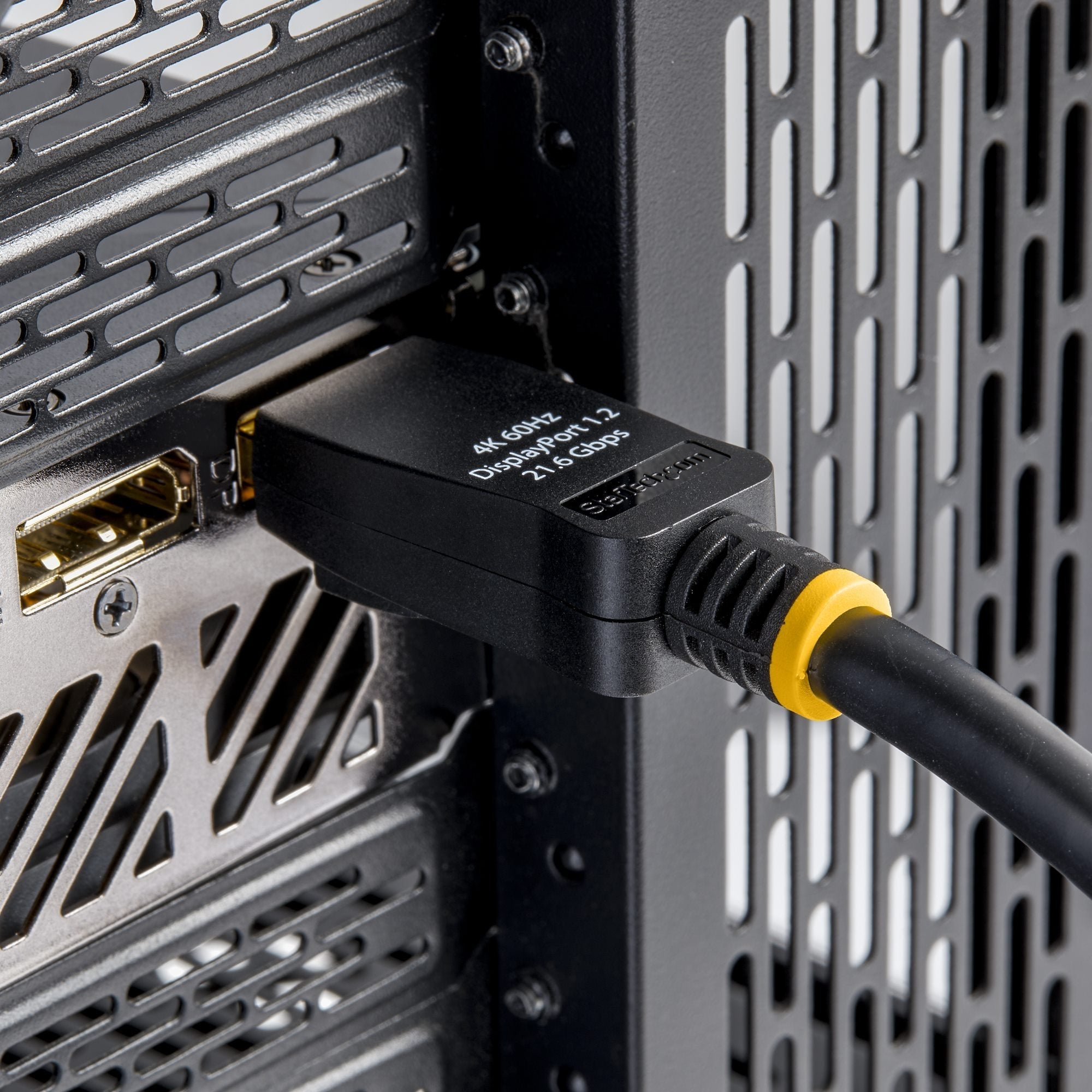 Startech.Com Cable Displayport 1.2 4k 60hz De 2m - Cable Dp Uhd Con Pestillos - Con Certificación Vesa - Cable Para Monitor Displayport - Paquete De 10