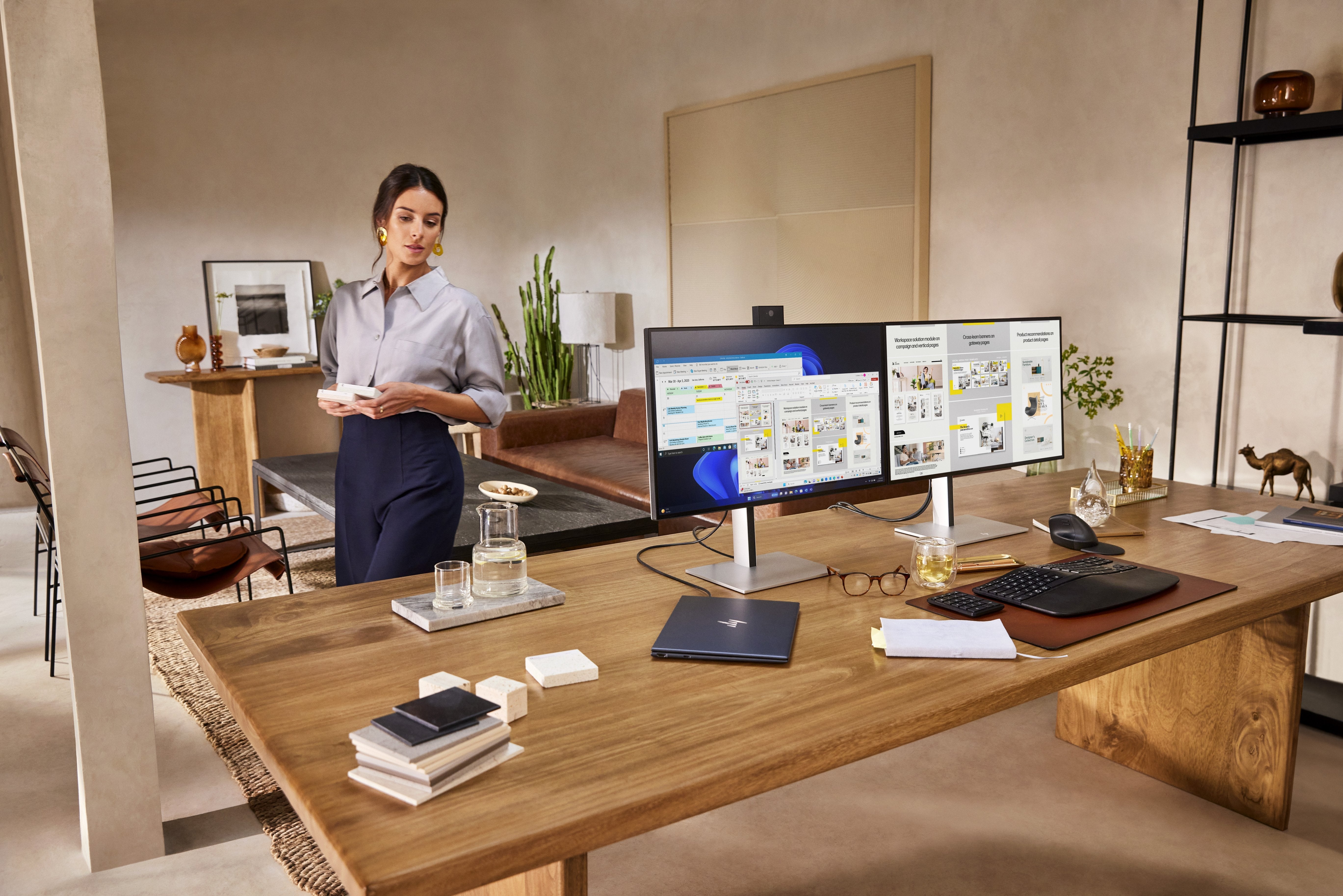 EAN 5715063748893 - HP Series 7 Pro 727pm pantalla para PC 68,6 cm (27") 3840 x 2160 Pixeles 4K Ultra HD LCD Plata imagen 11