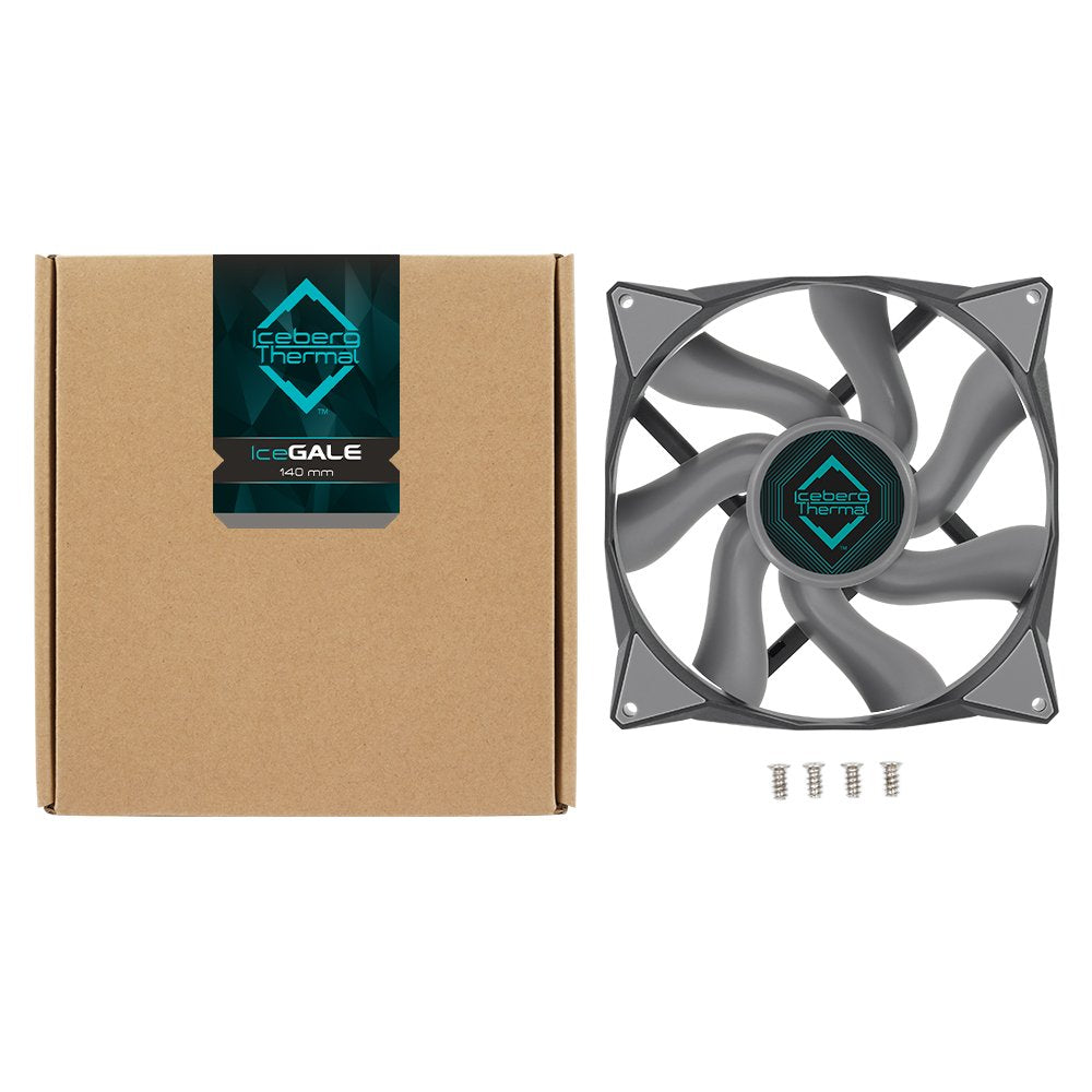Ventilador Iceberg Thermal Icegale - 140mm Gris