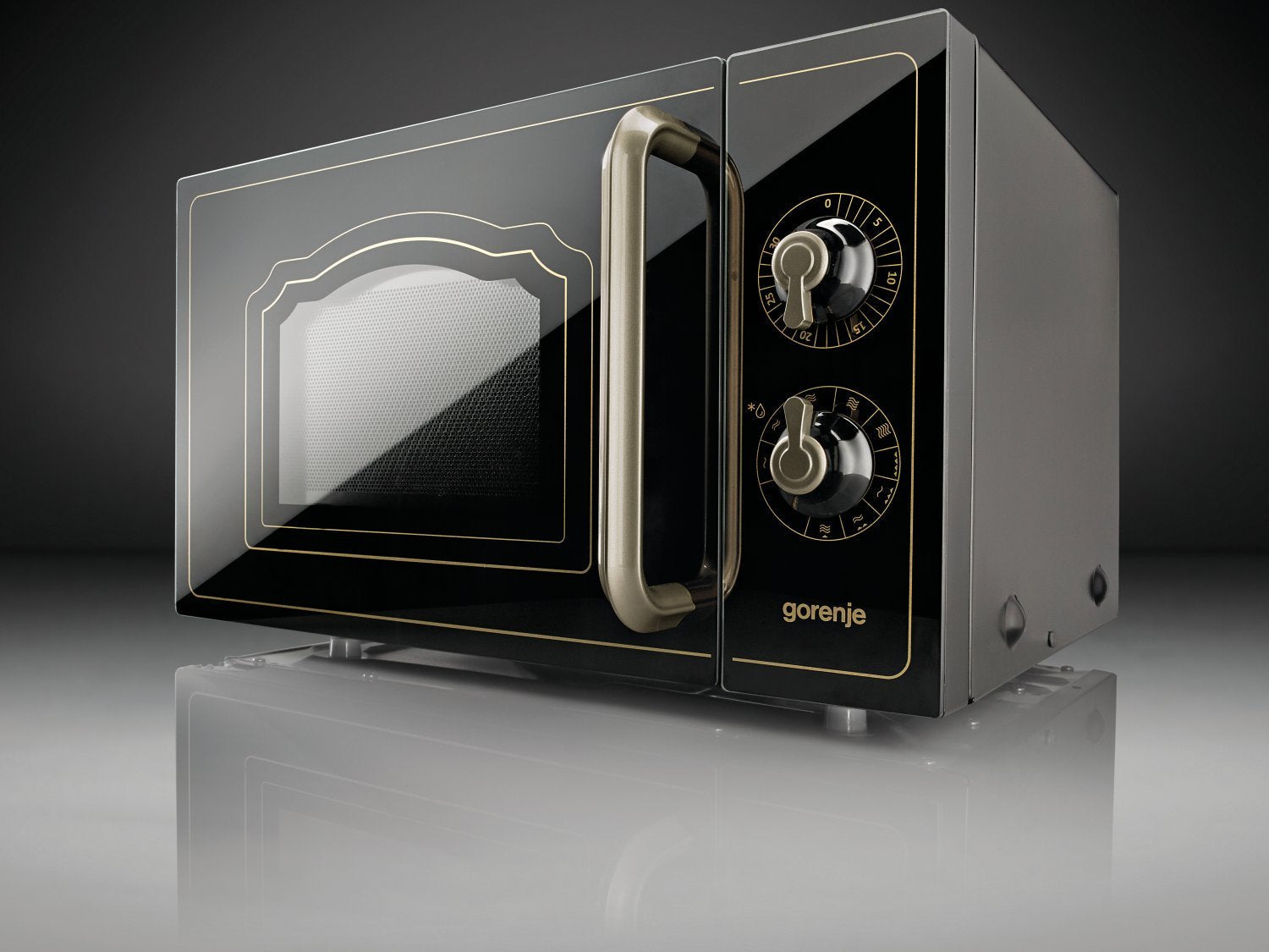 Gorenje Mo4250clb Encimera Microondas Con Grill 20 L 700 W Antracita