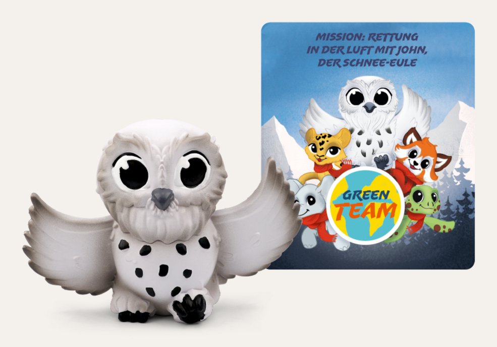 Tonies Green Team: Rettung A. D. Luft M. John Schnee-Eule