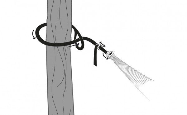 Amazonas Az-3025002 Accesorio Para Hamaca Correa Negro Aluminio, Poliéster, Acero 200 Kg