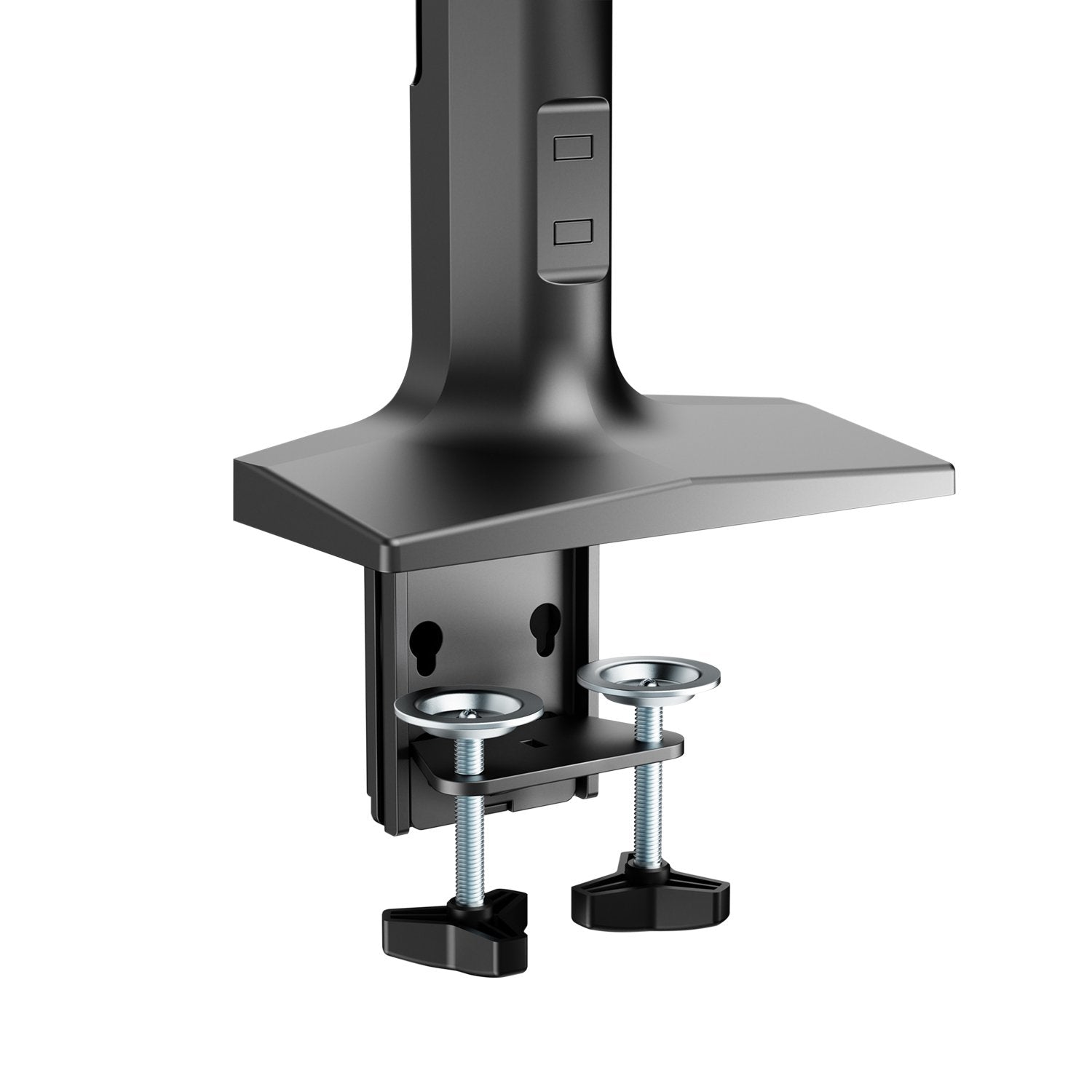 V7 Soporte Con Brazos Con Resorte De Gas De Alta Resistencia Para Dos Monitores