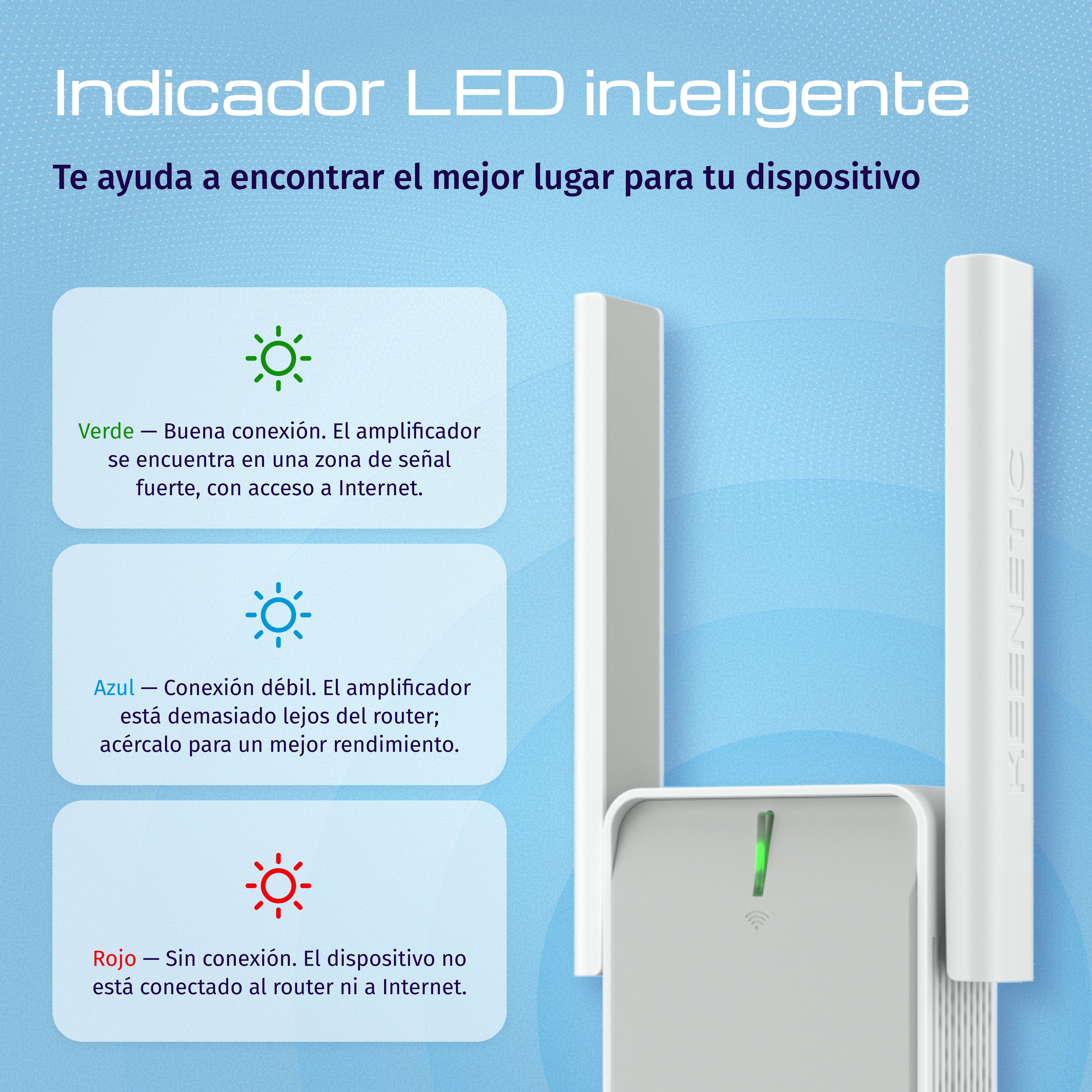 EAN 4897082922087 - Keenetic Buddy 5 (KN-3311) Repetidor de red Gris, Blanco 100 Mbit/s imagen 5