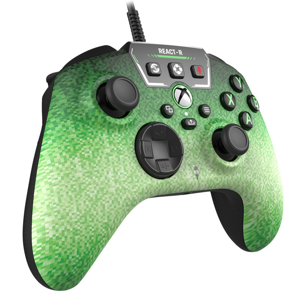 Turtle Beach React-R Negro, Verde Usb Gamepad Analógico/Digital Pc, Xbox One, Xbox Series S, Xbox Series X