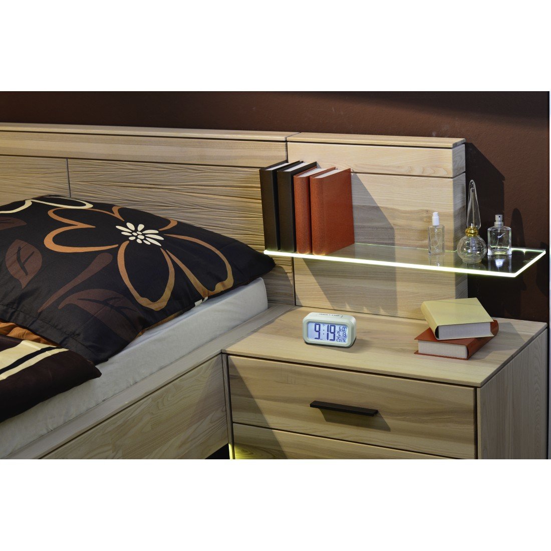 Hama Rc 660 Reloj De Sobremesa Digital Color Menta Rectangular