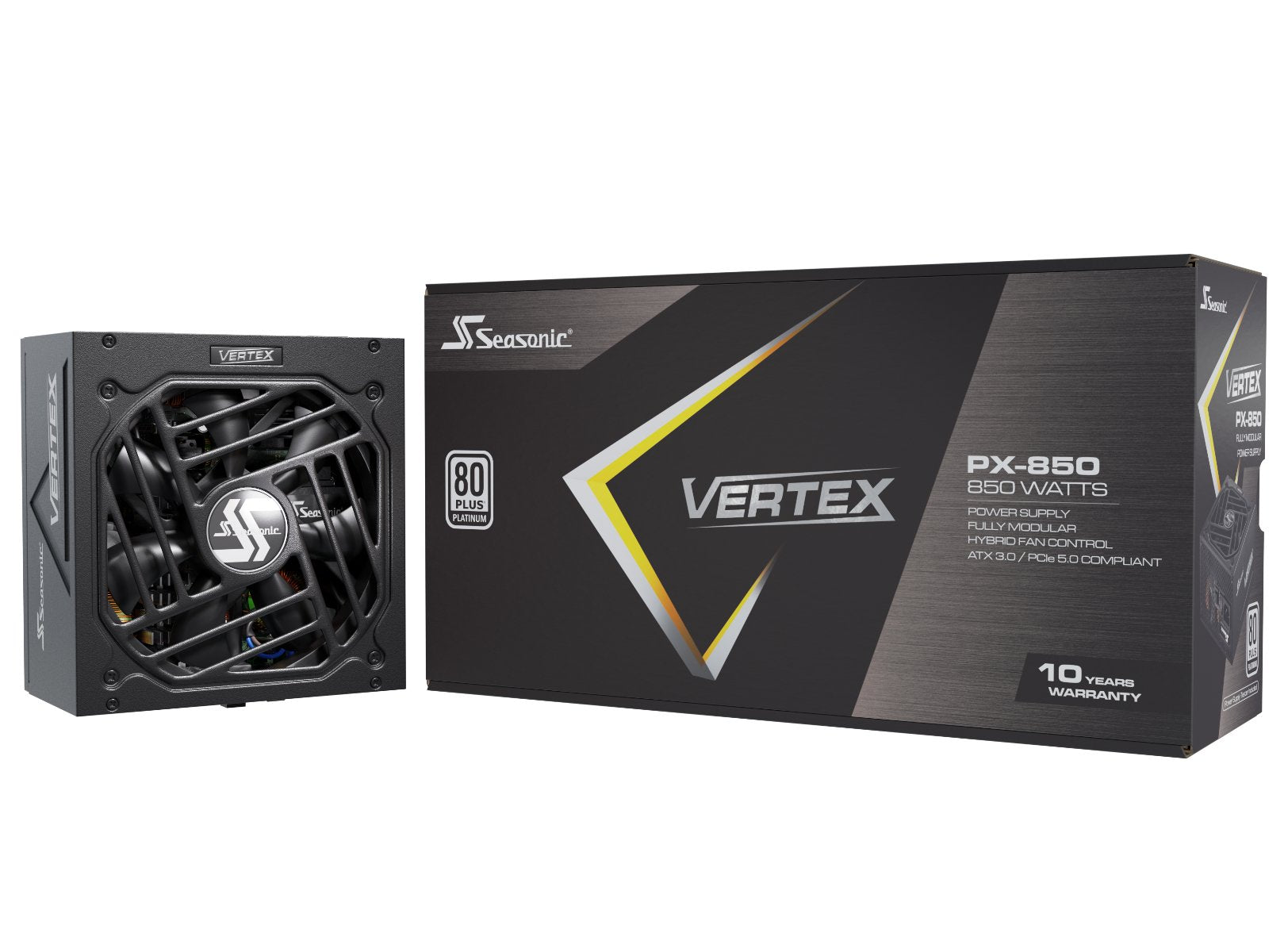 EAN 4711173877745 - Seasonic Vertex PX-850 unidad de fuente de alimentación 850 W 24-pin ATX ATX Negro imagen 6